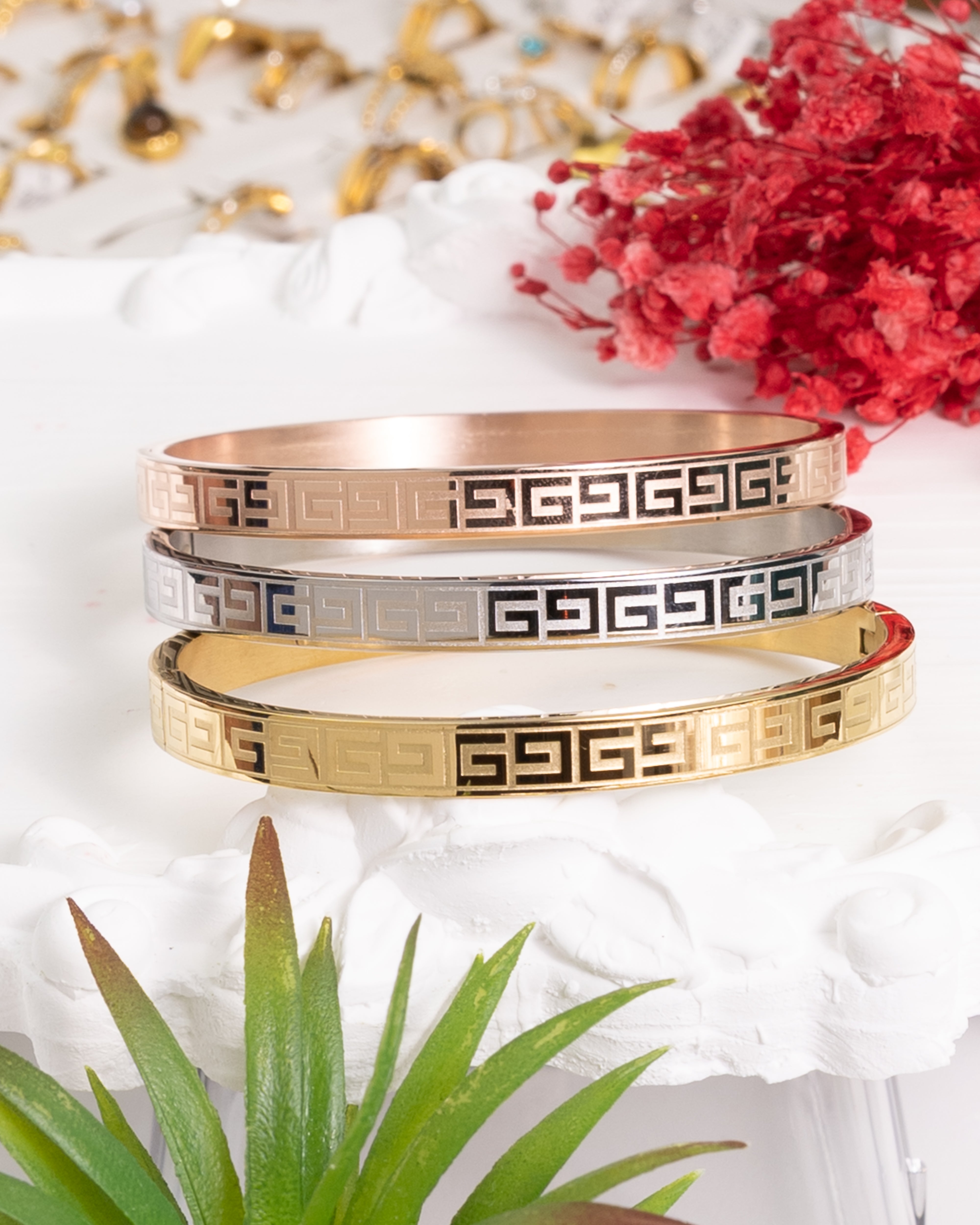 ATEN-Griechische Muster Armband-Kollektion
