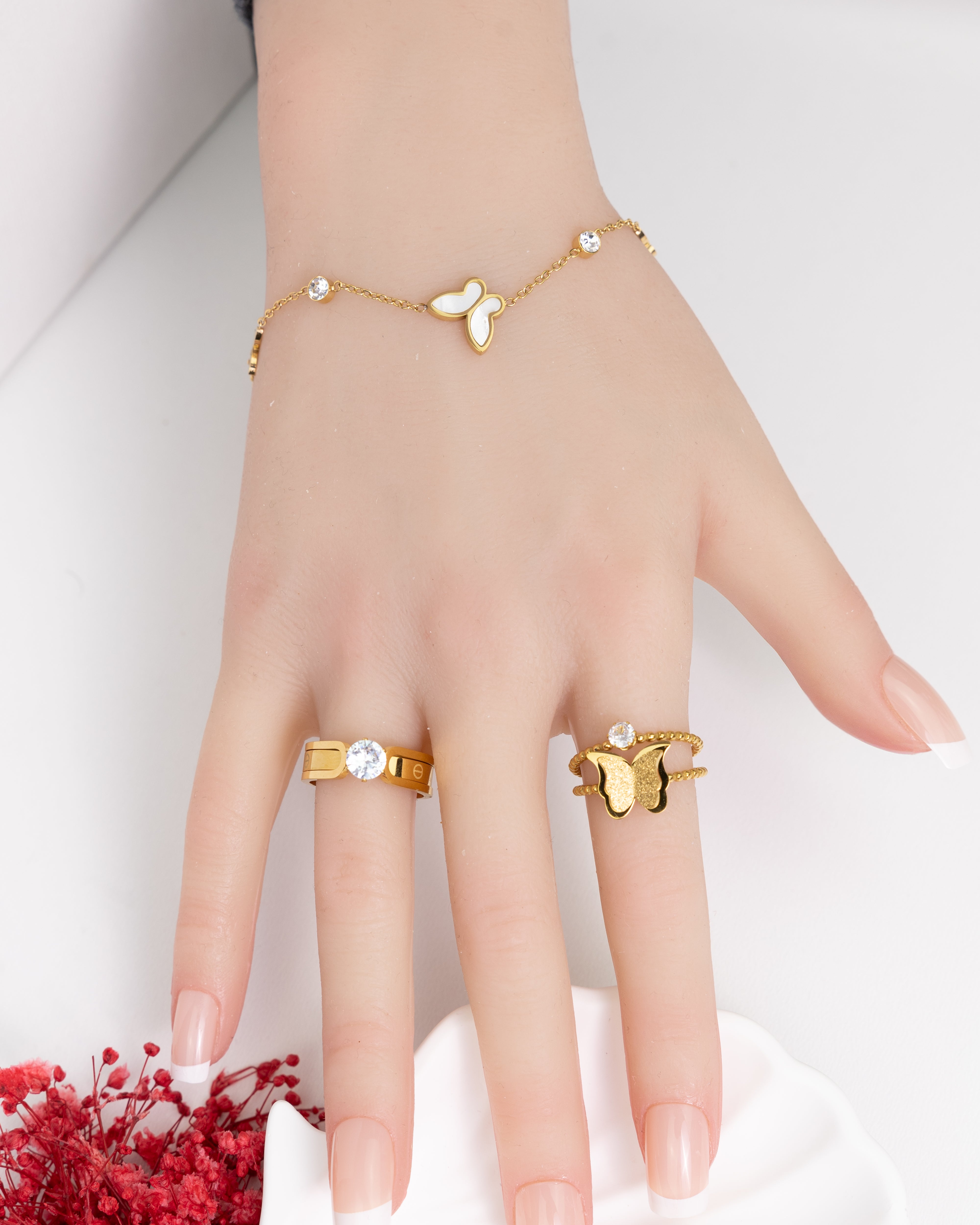 QSQ-Schmetterling Armband