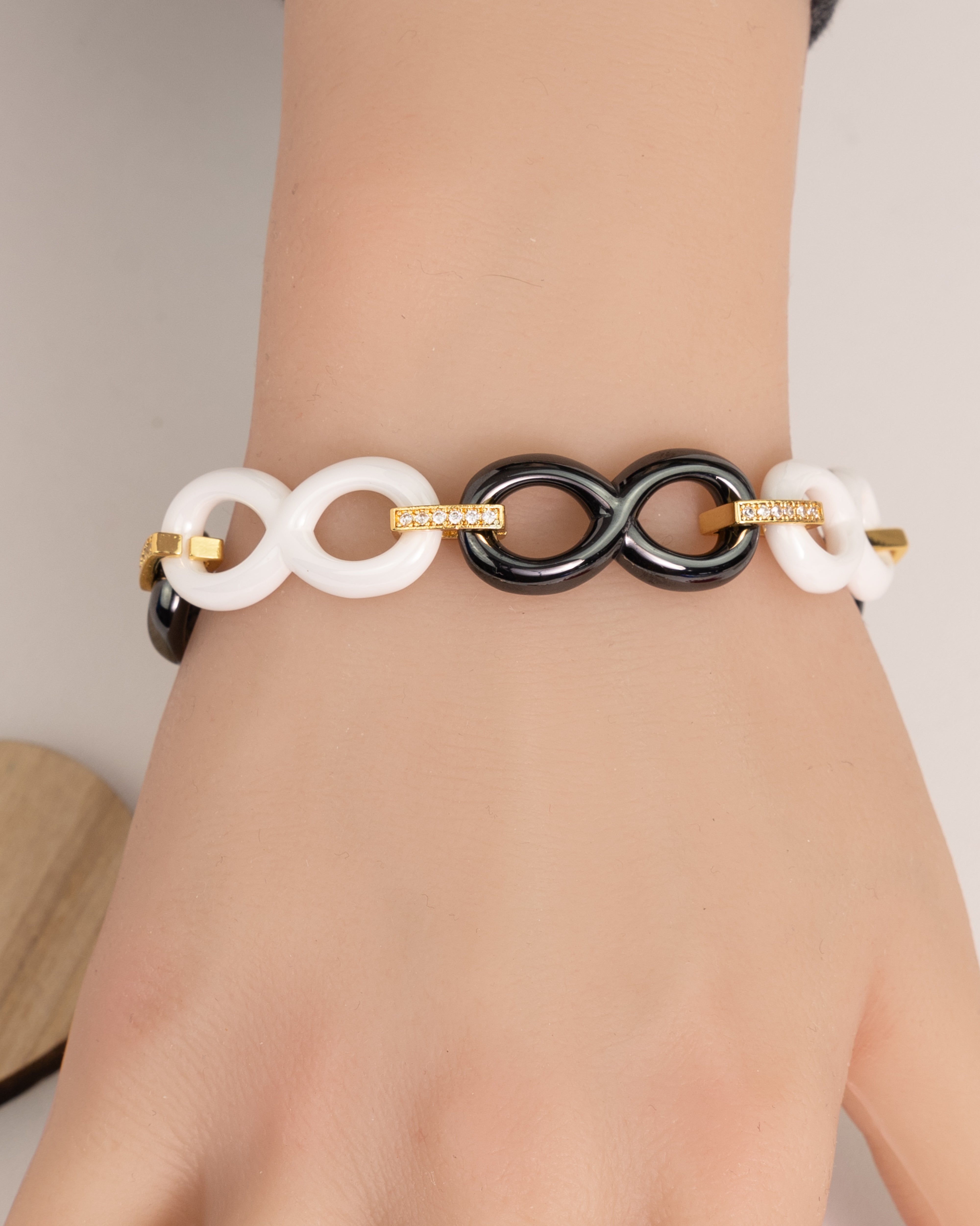 GQGQ- Infinity - Keramikarmband