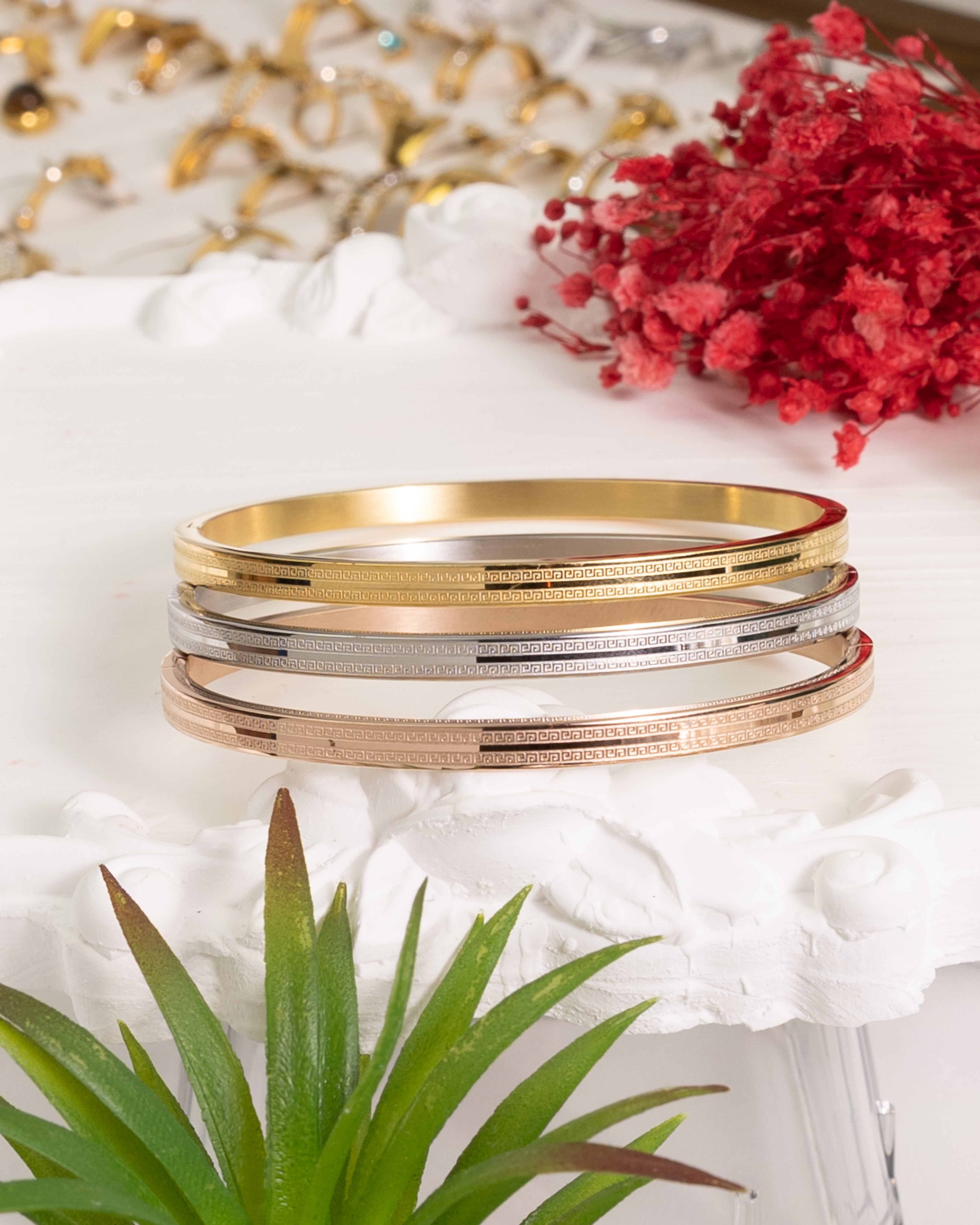 MORA-Verbundene Linien Armband-Kollektion