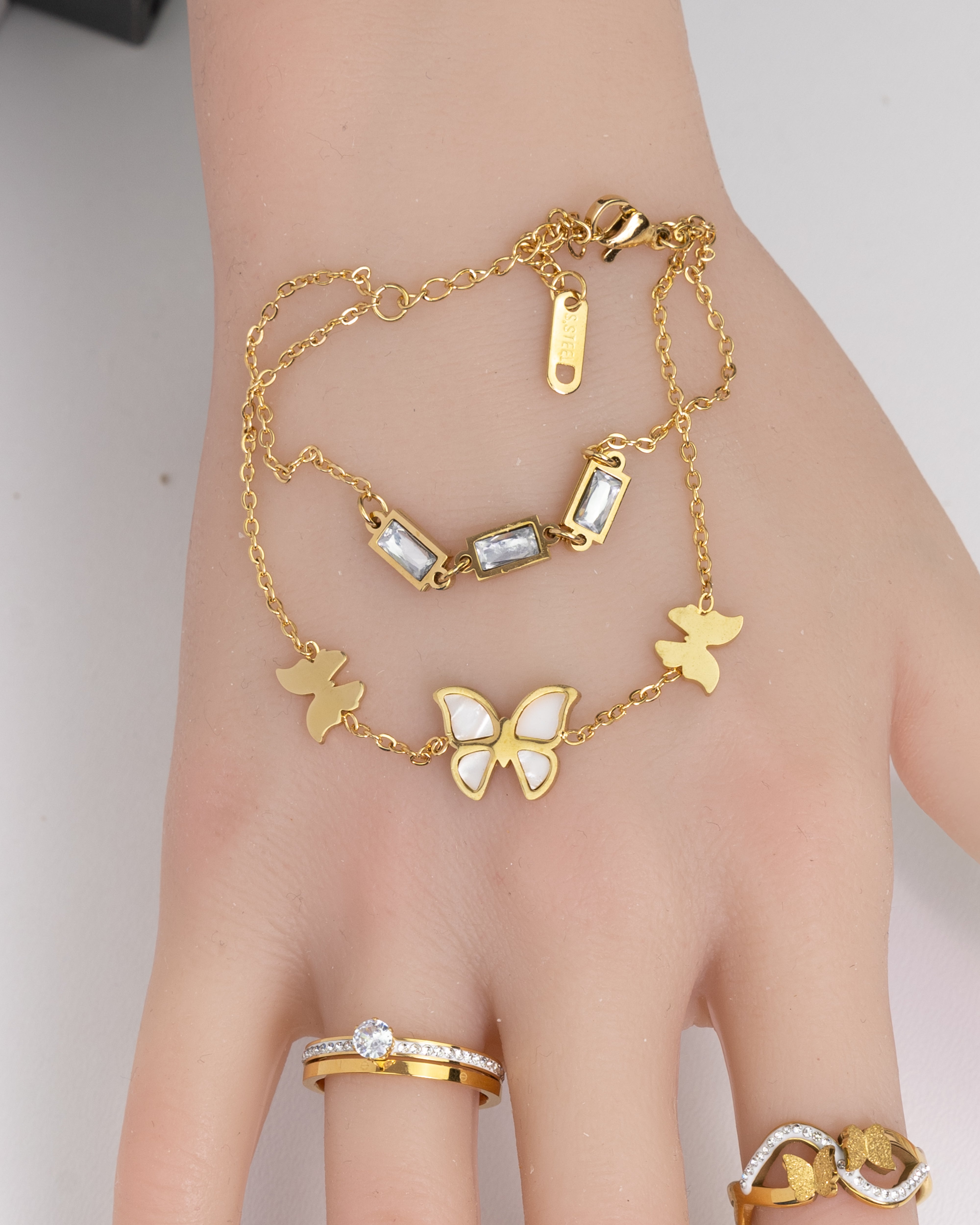 ٍSK-Schmetterling  Armband - Glanzor