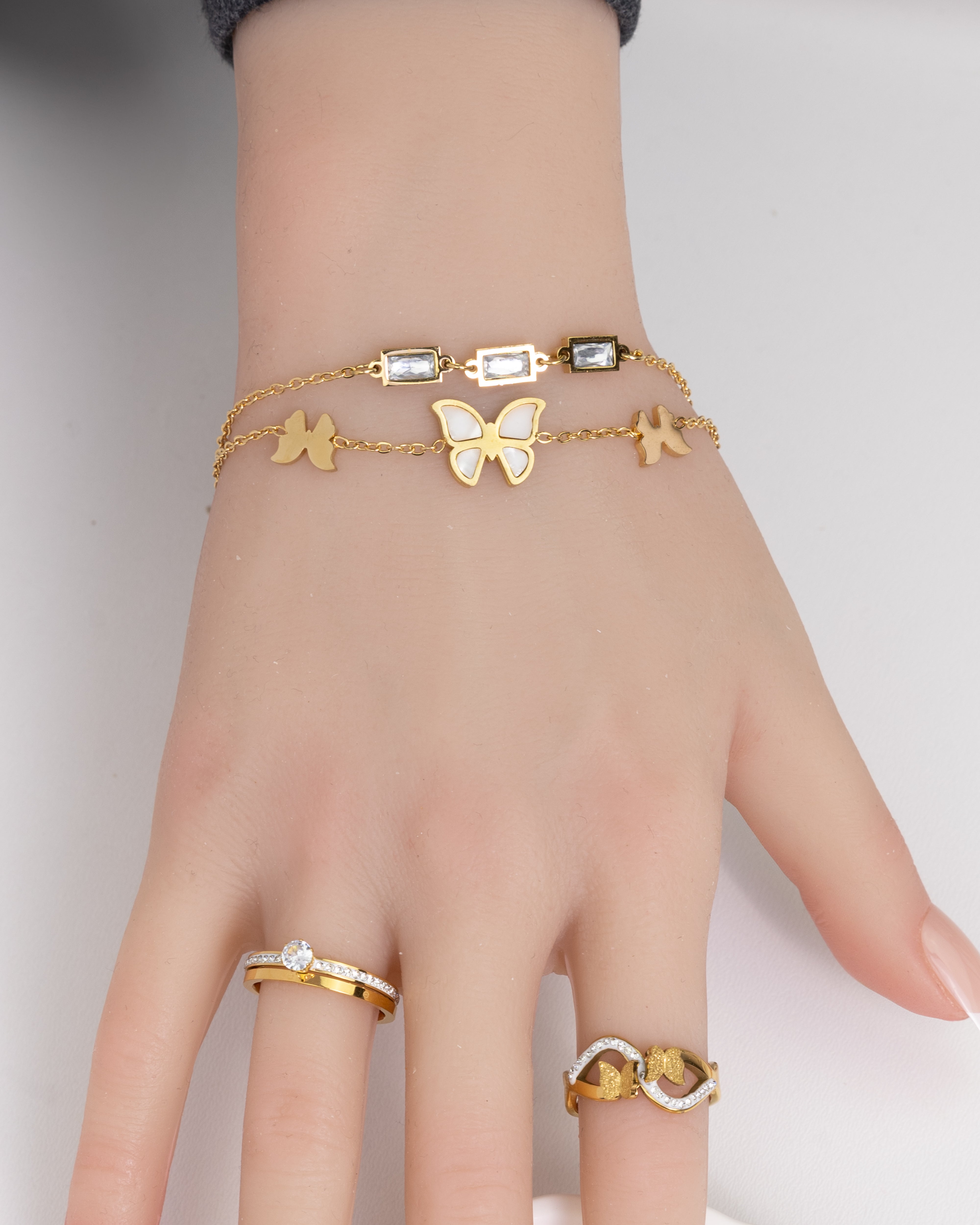 ٍSK-Schmetterling  Armband - Glanzor