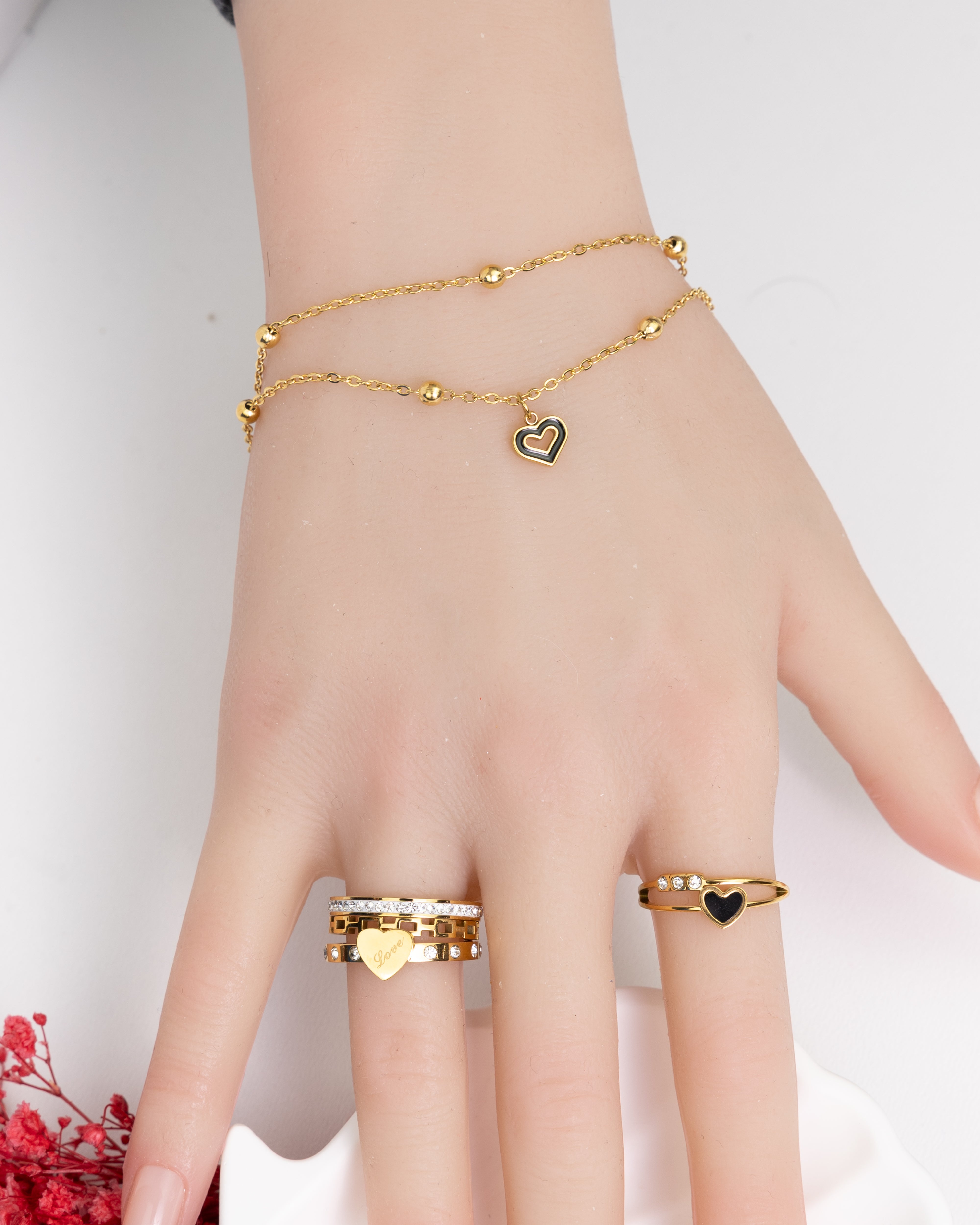 HA- Herz-Armband