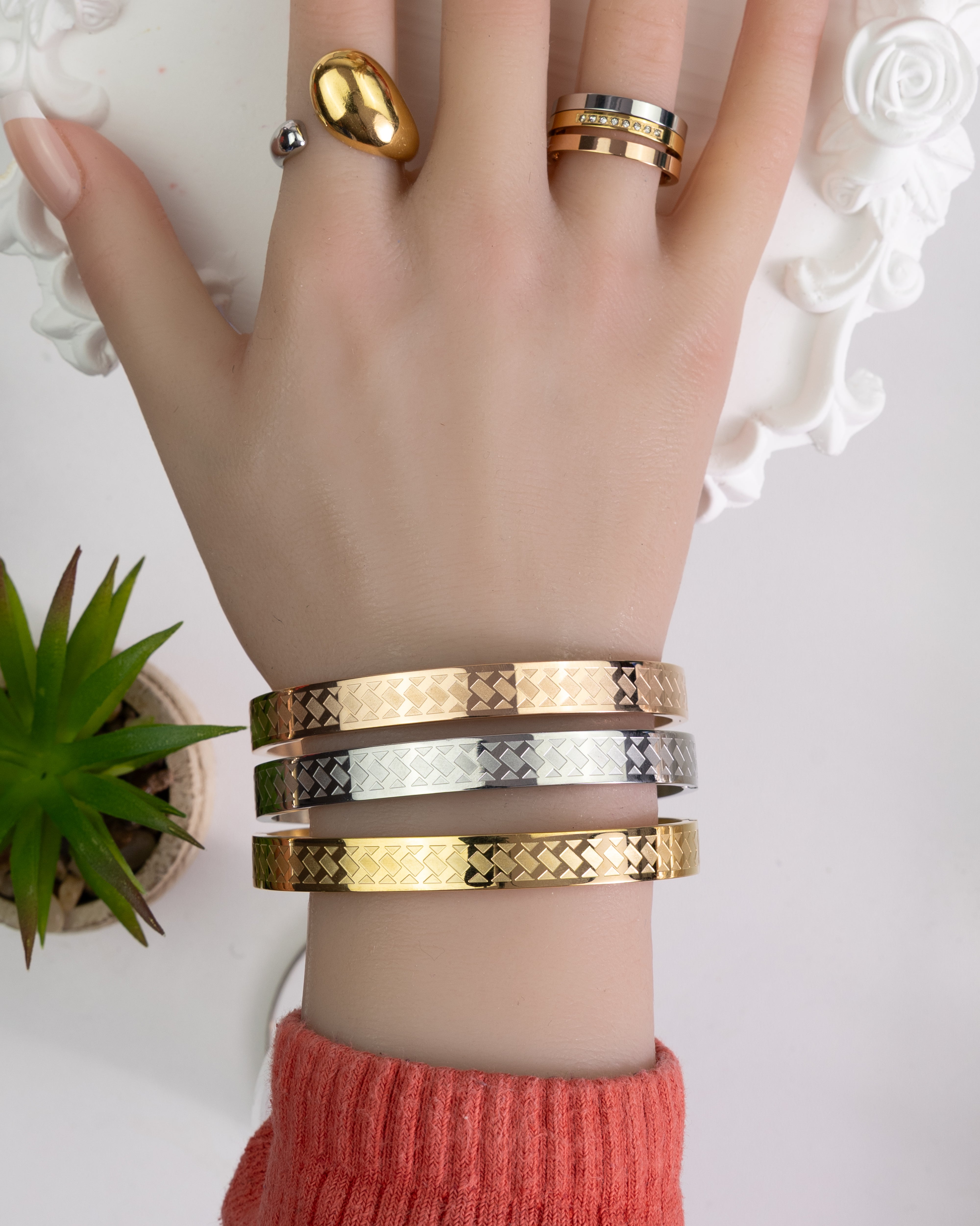 AXQS-Geometrische Armband-Kollektion