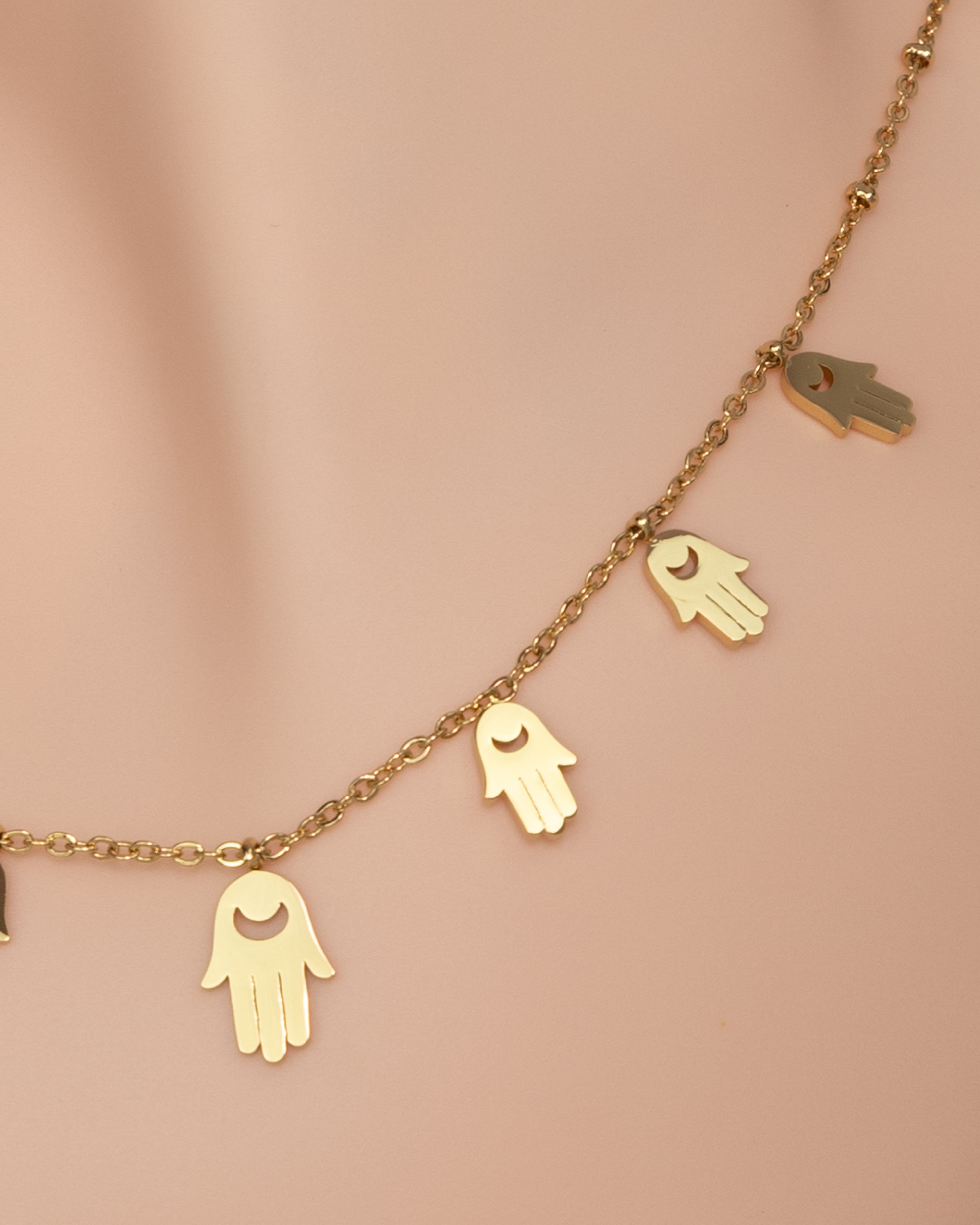 Hamsa Hand-Halskette