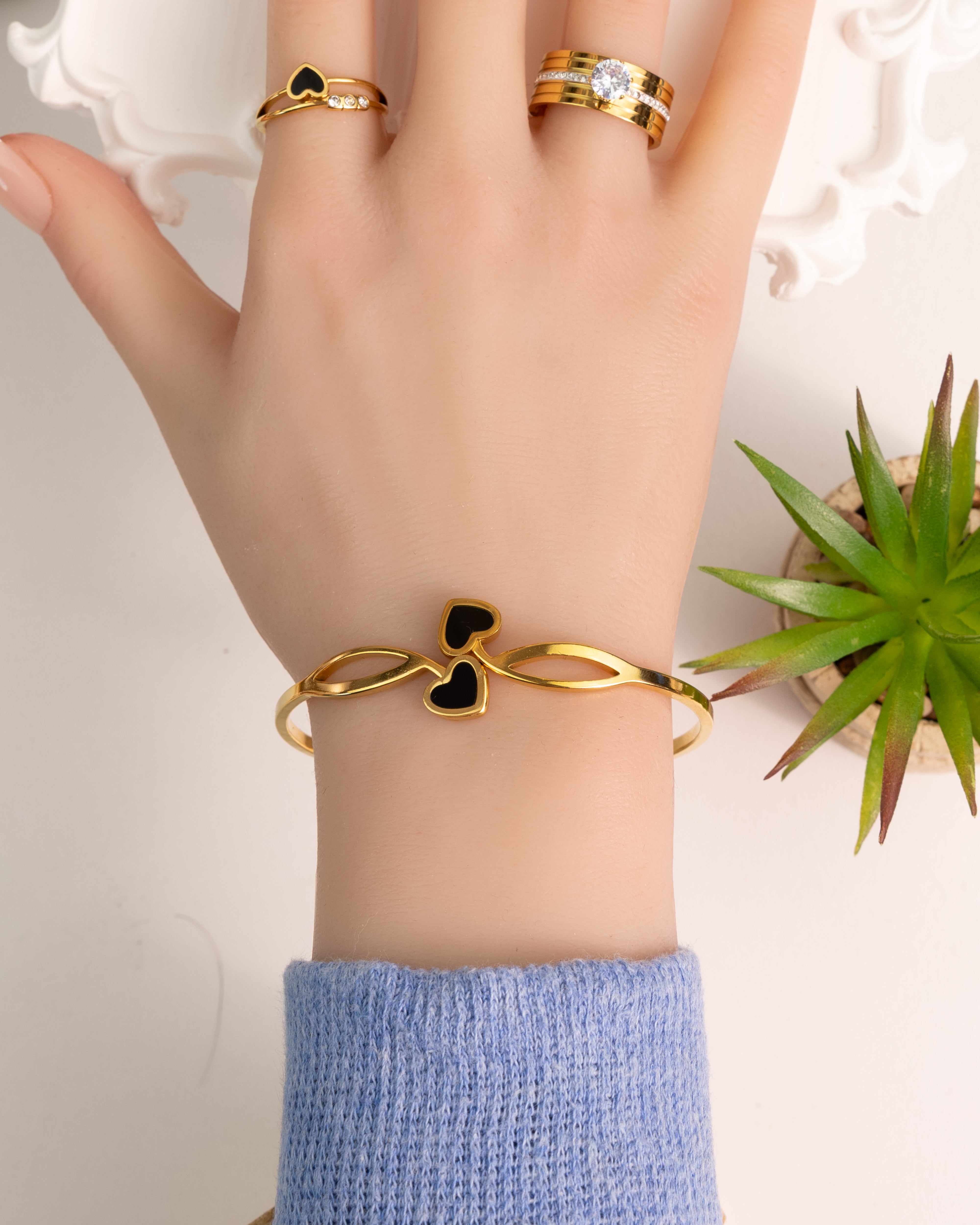 SWRA-Goldene Note Armband