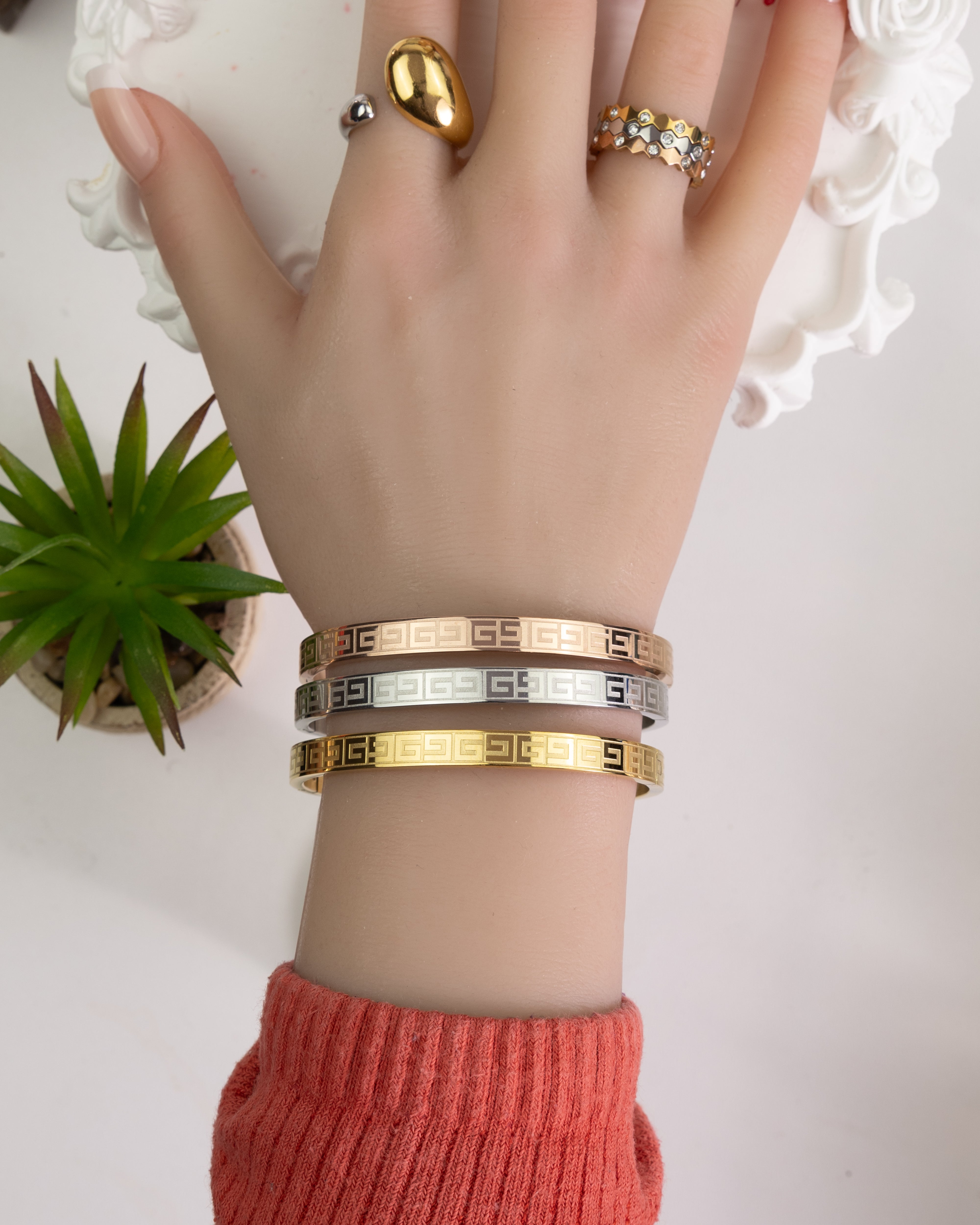 ATEN-Griechische Muster Armband-Kollektion