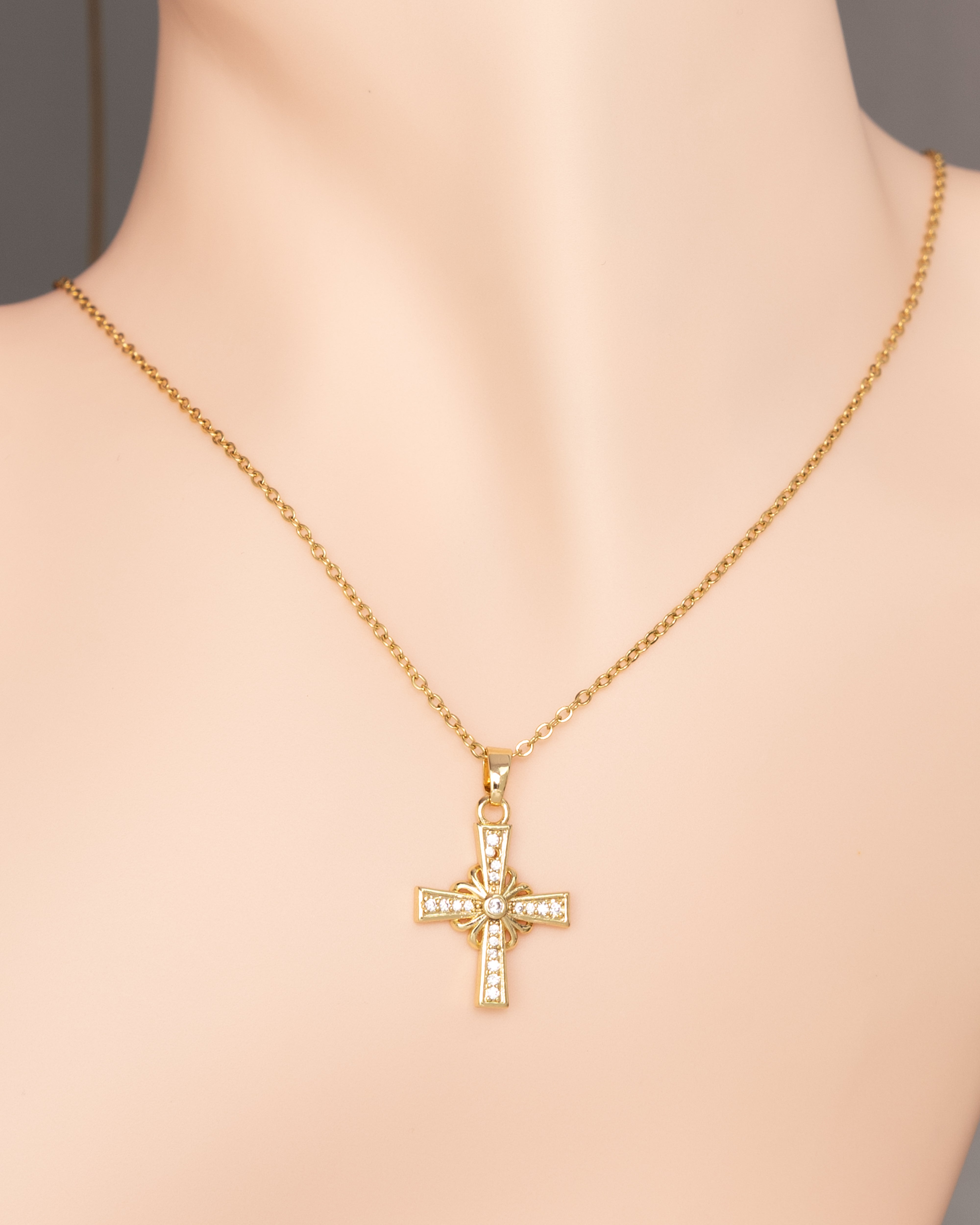 KRA-Kreuz Anhänger Halskette