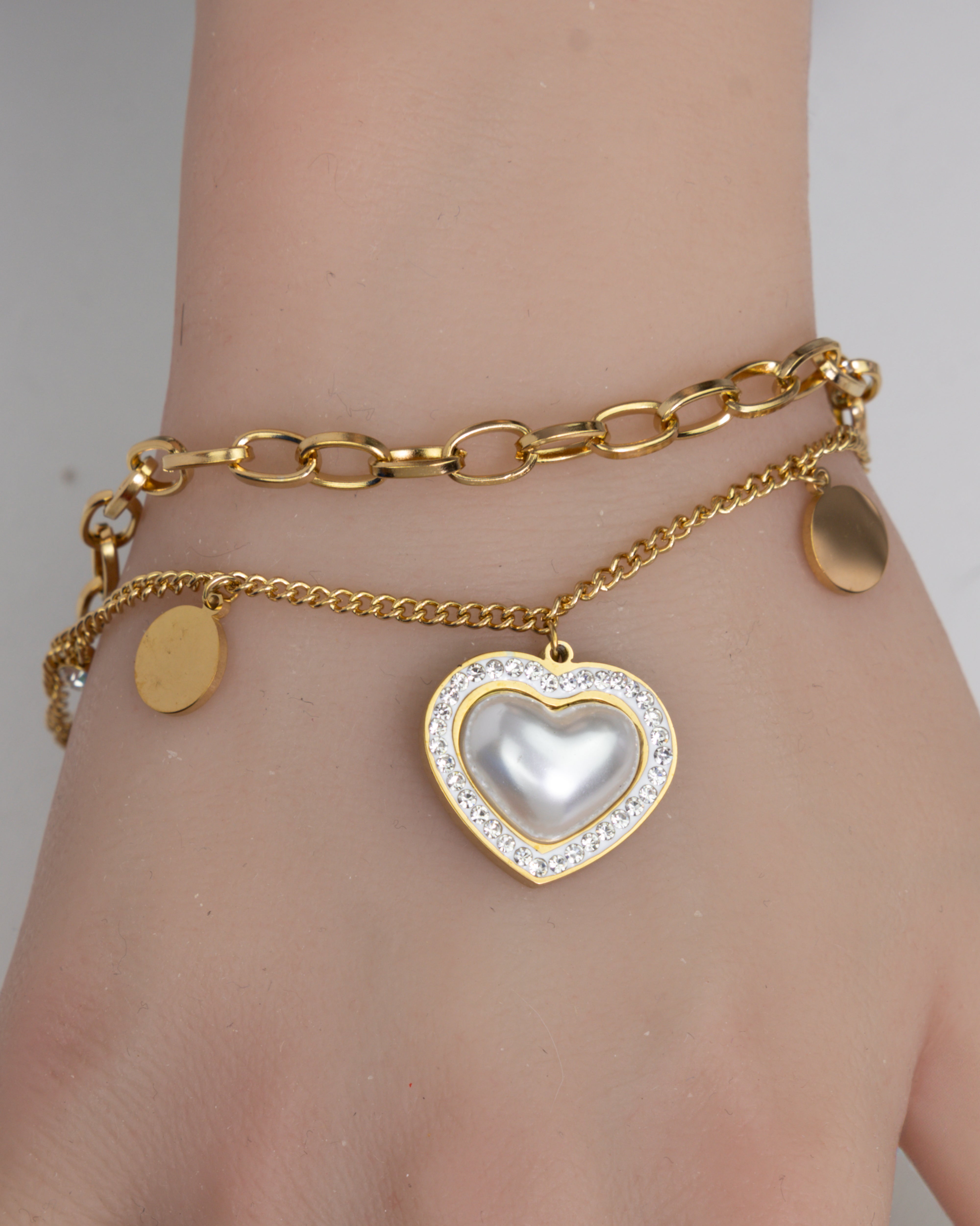 HQHQ-Perlenherz-Armband