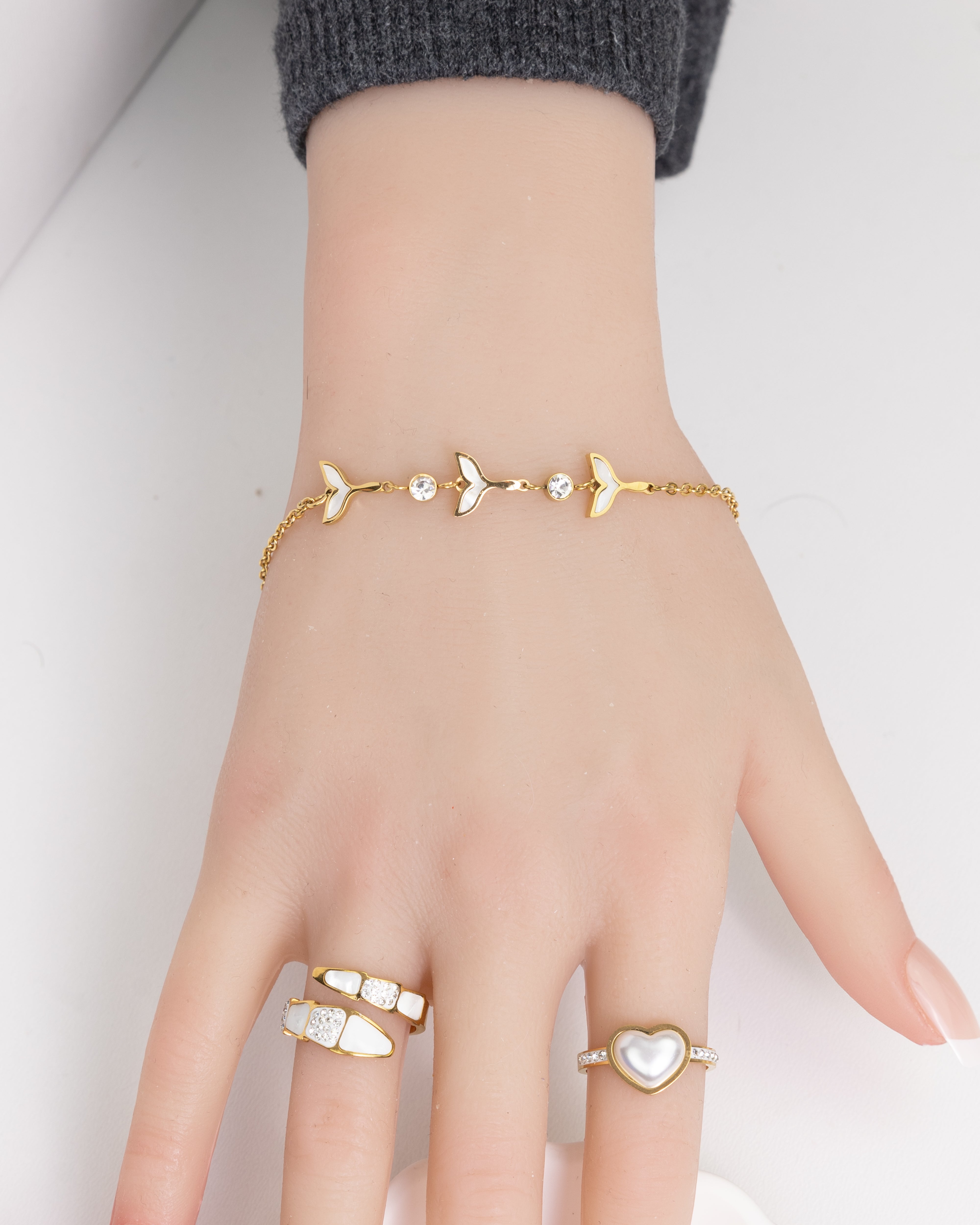 SAMK-Delfinflossen Armband