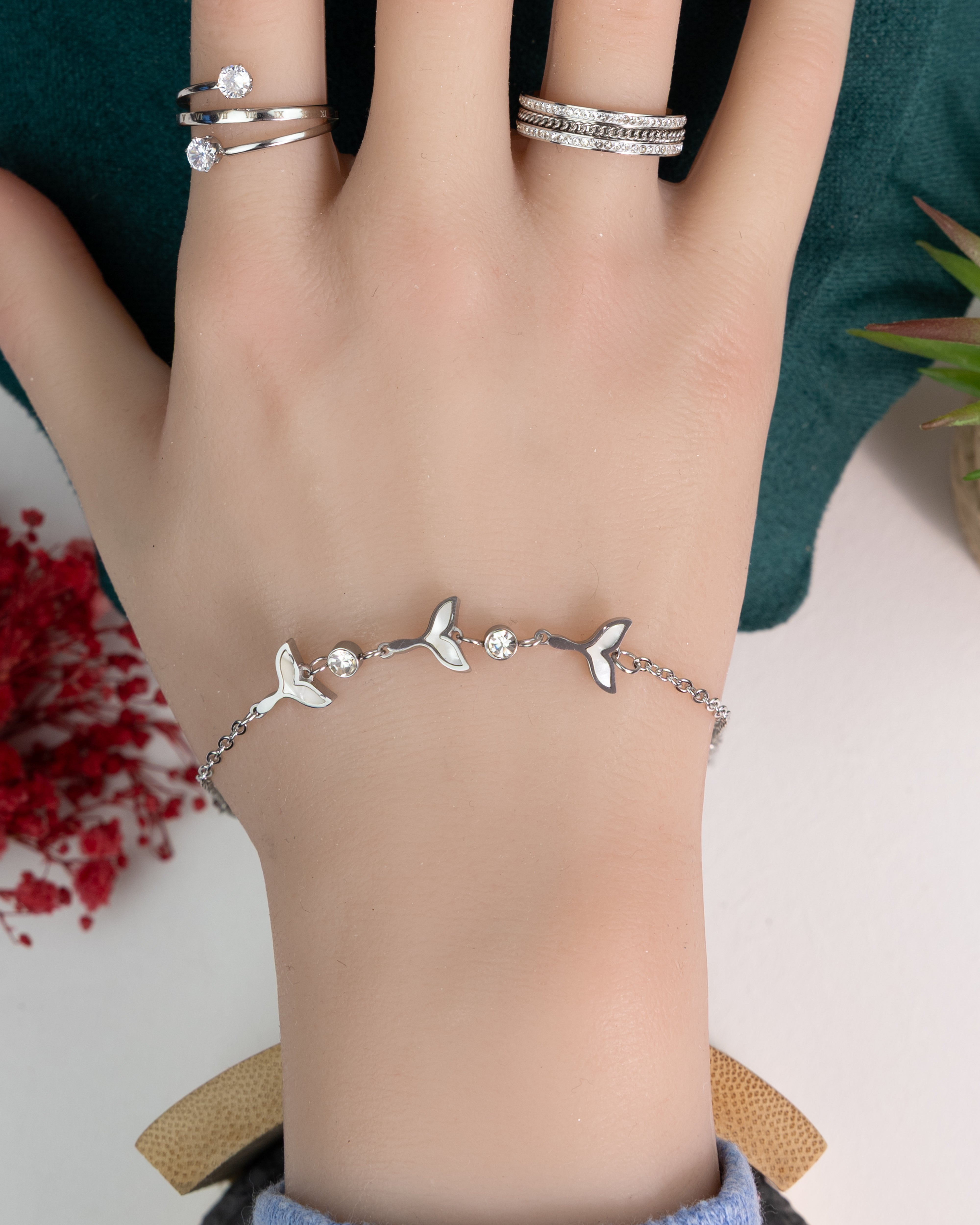 SAMK-Delfinflossen Armband