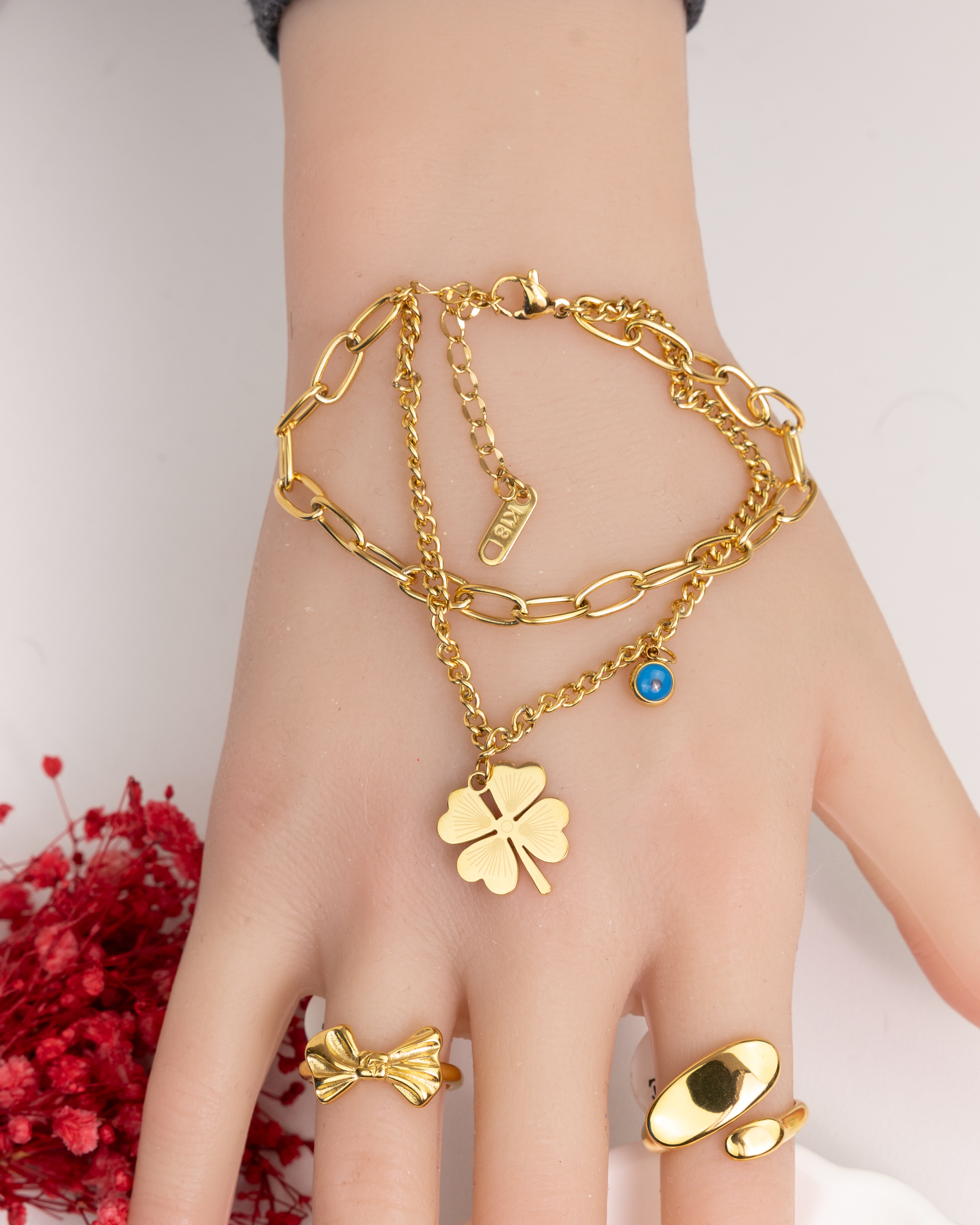 KAK-Kleeblatt-Armband