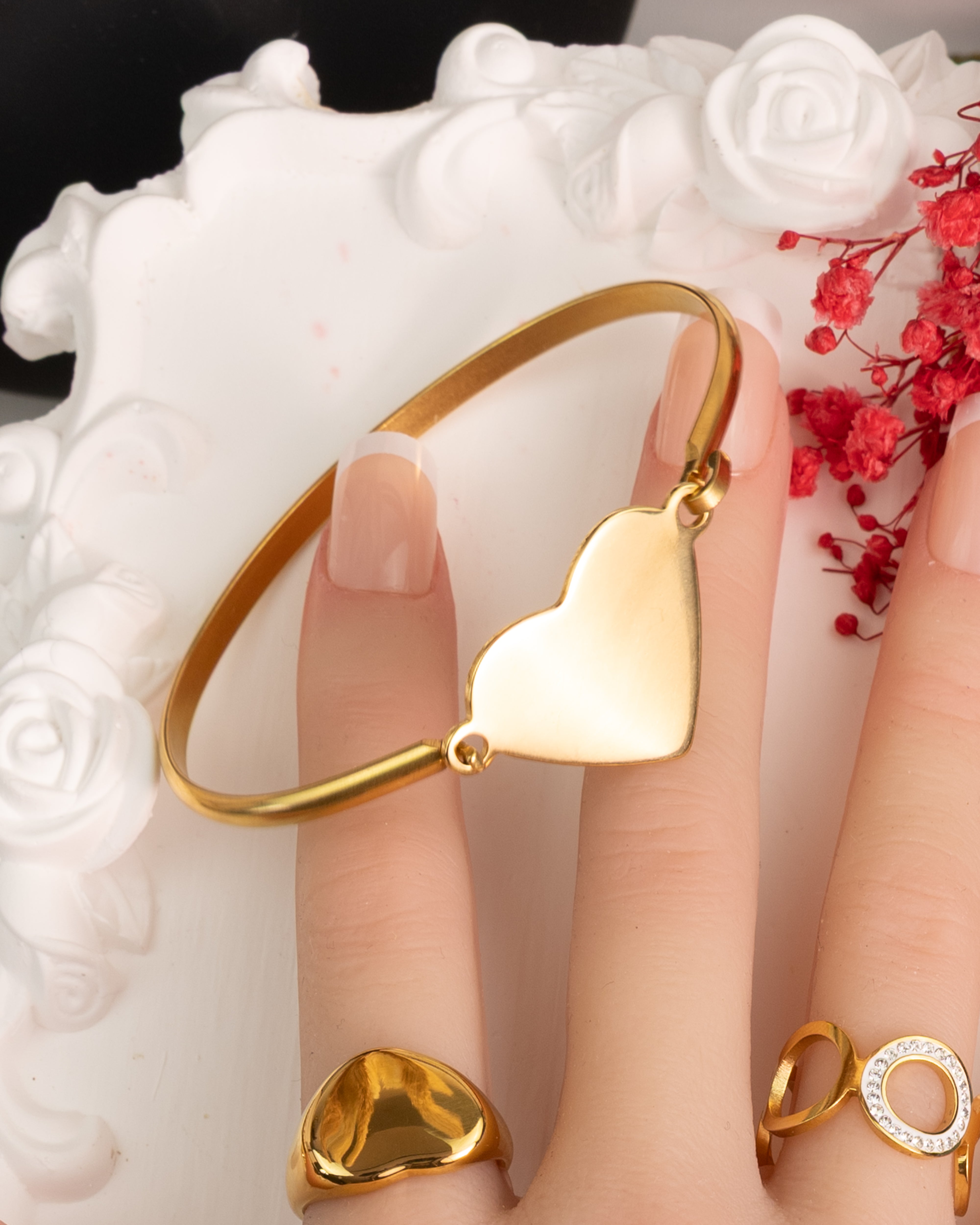 AYORA-Herz aus Gold Armband