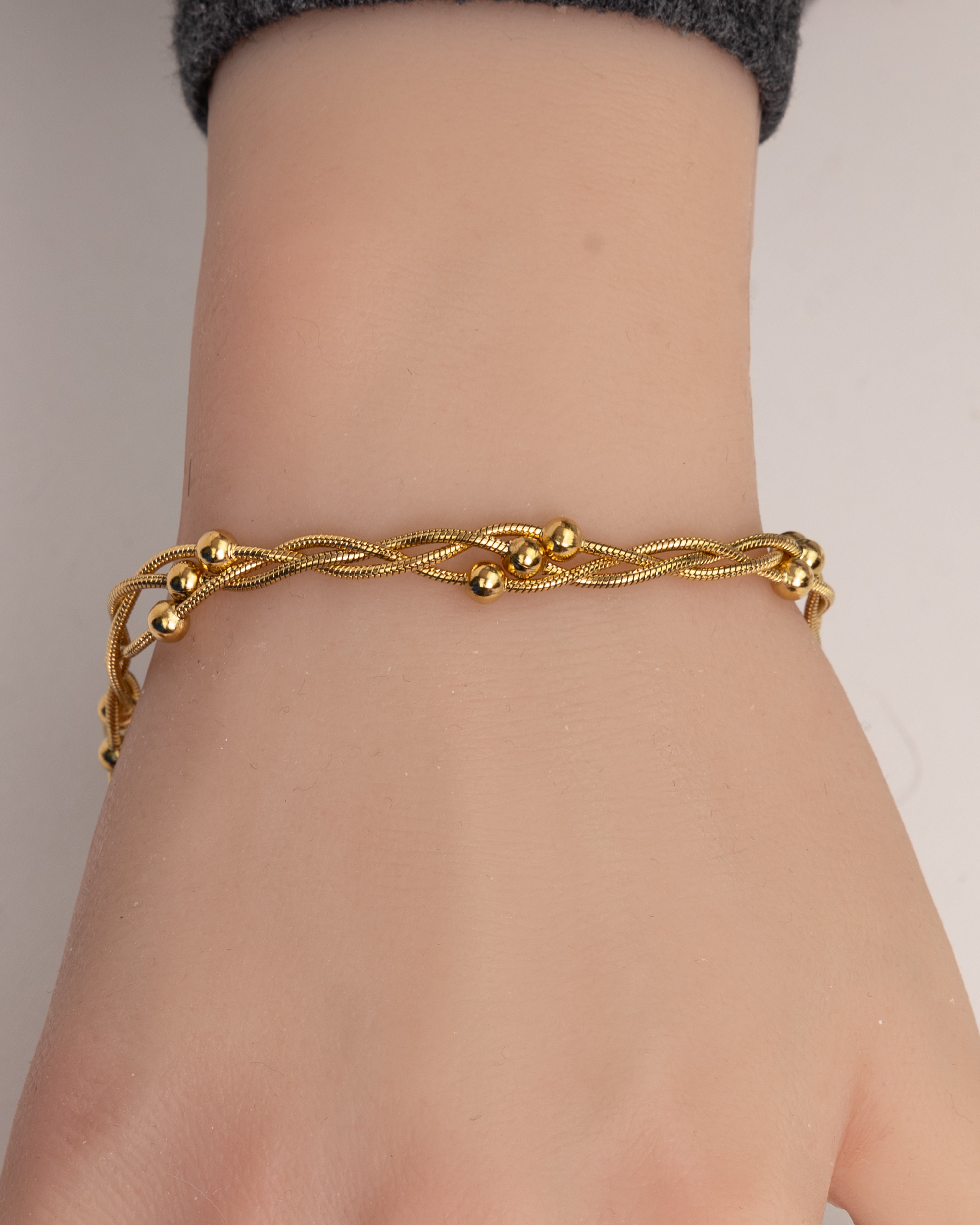 GK-Glatte Kette Armband - Glanzor