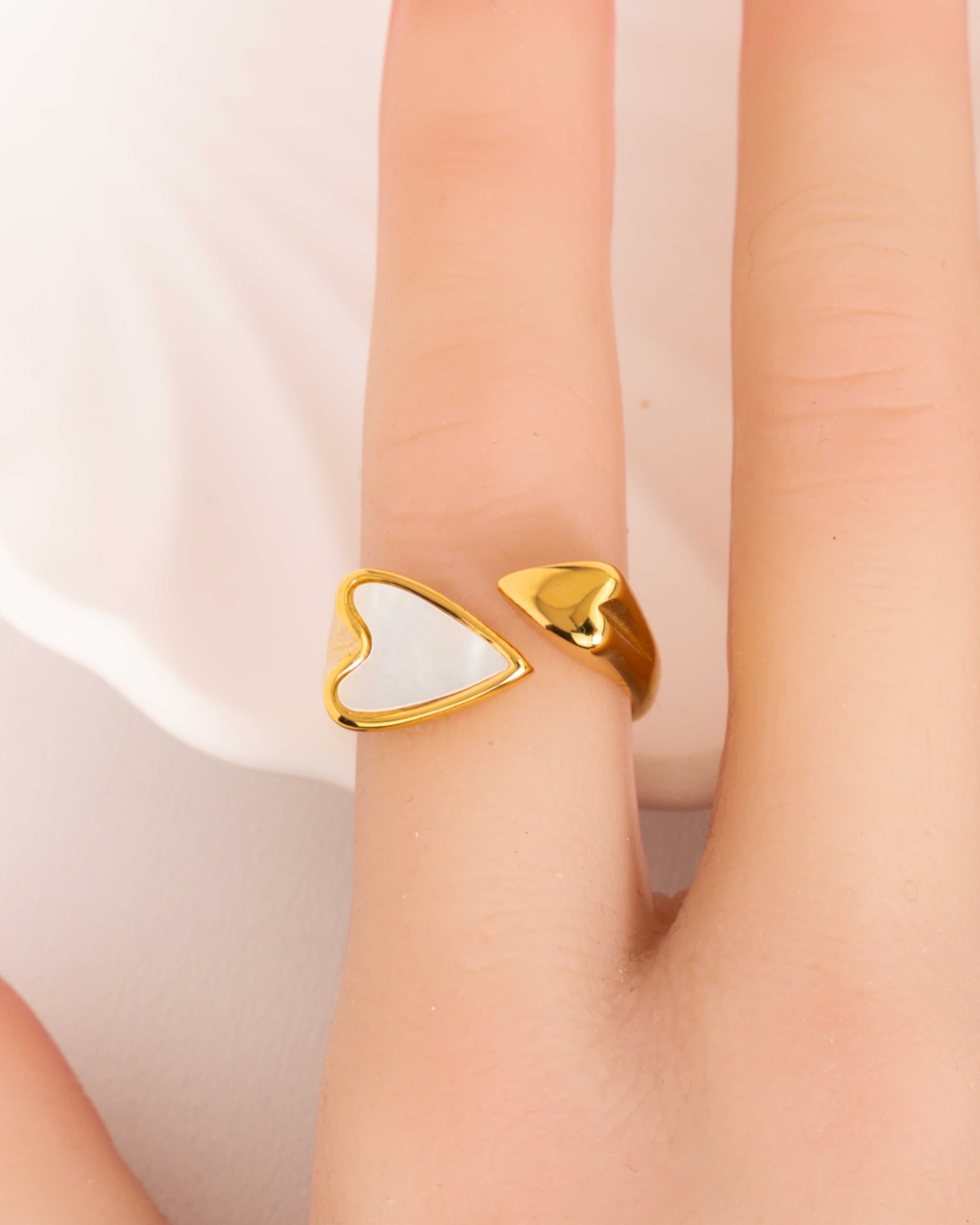Amour-Herzring - Glanzor