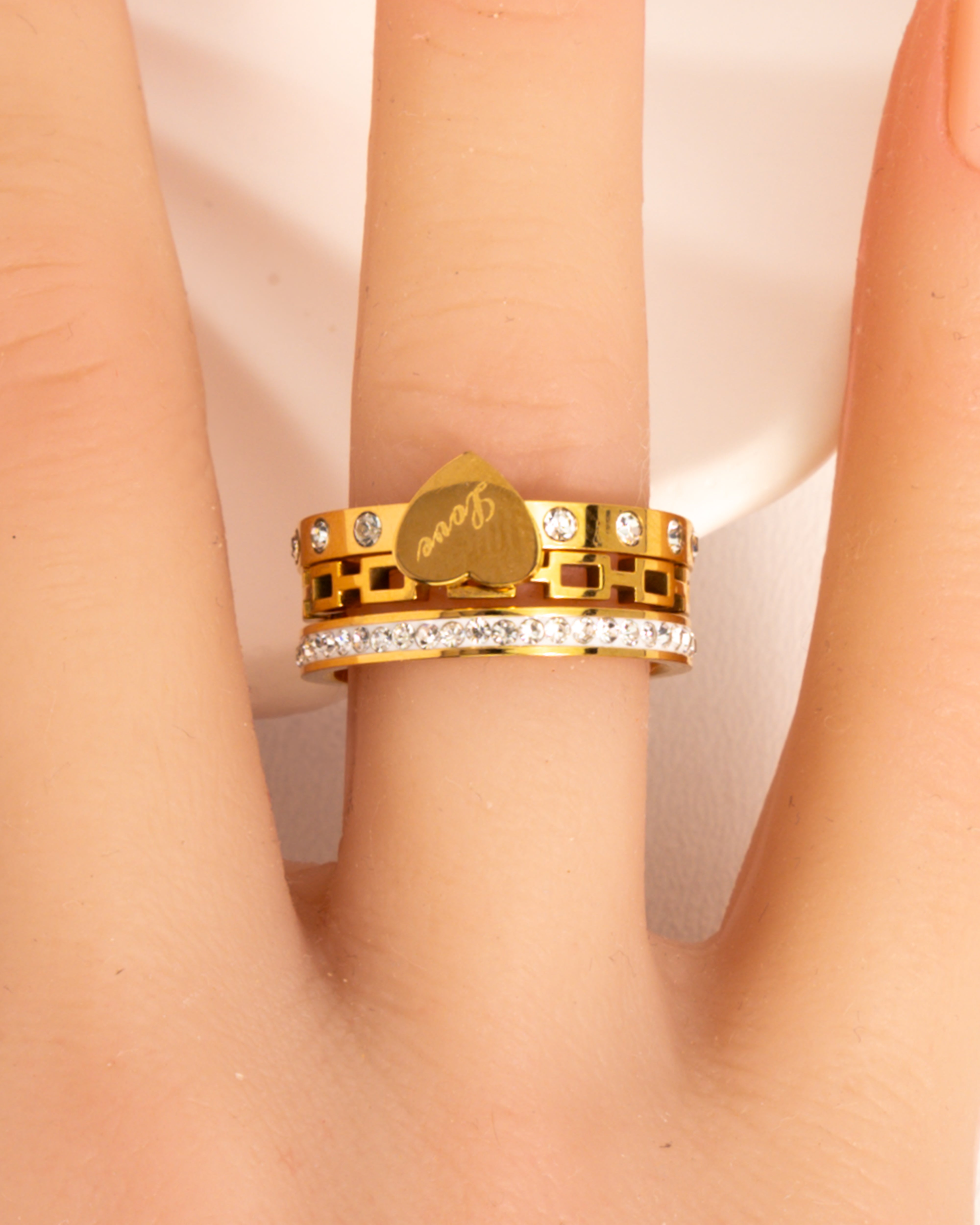 Herz der Liebe Ring - Glanzor
