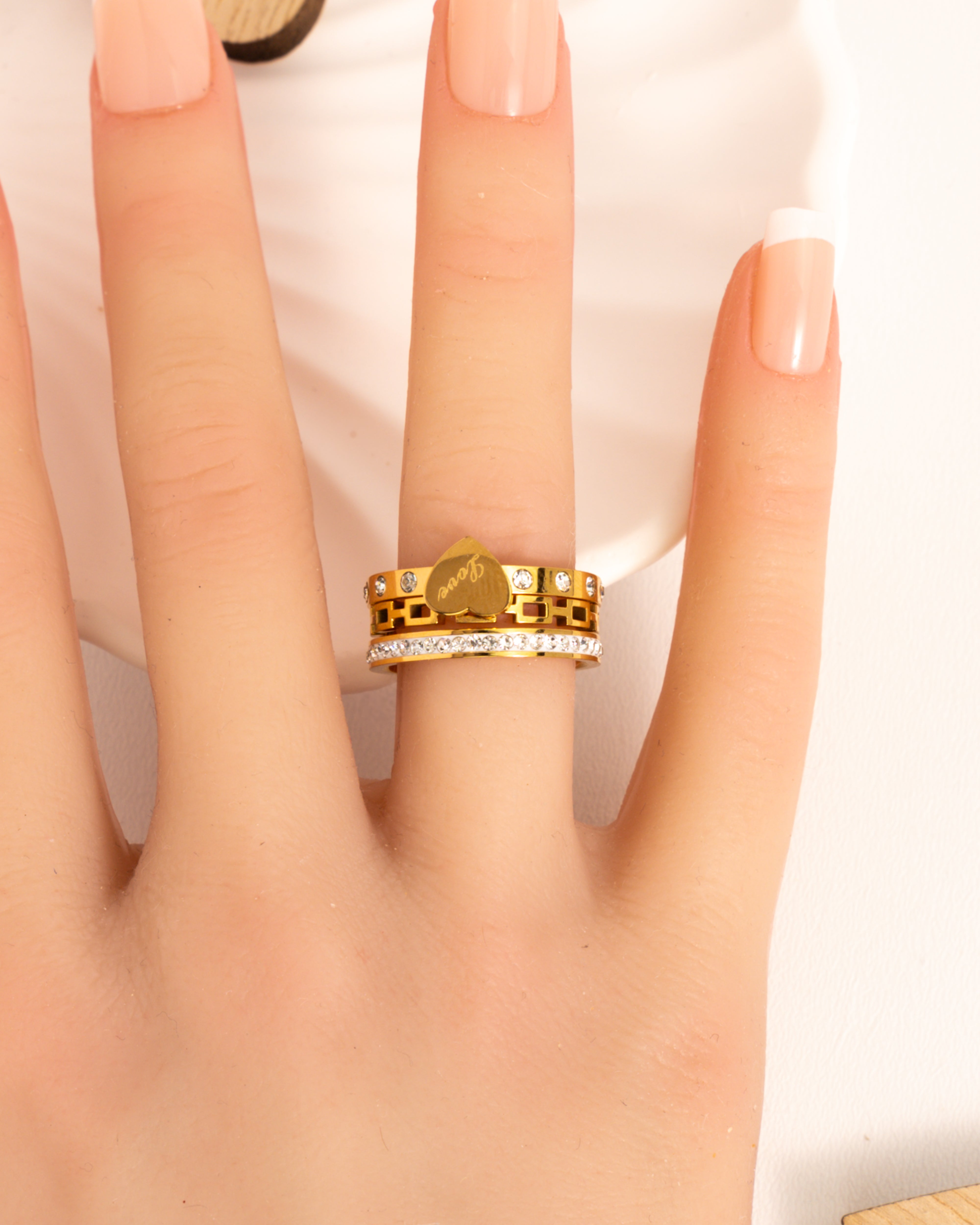 Herz der Liebe Ring - Glanzor