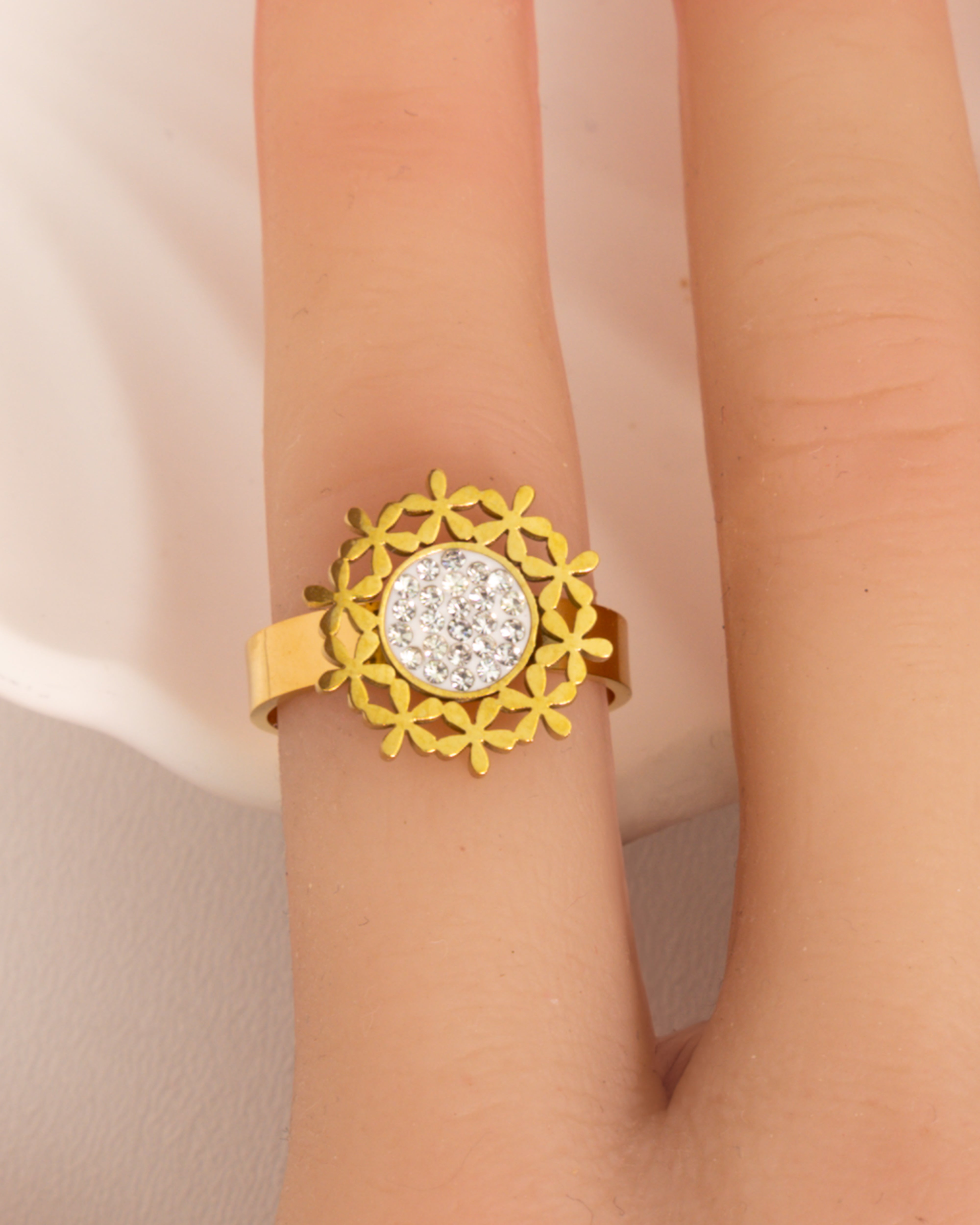 SDAA-Sternenblume Ring