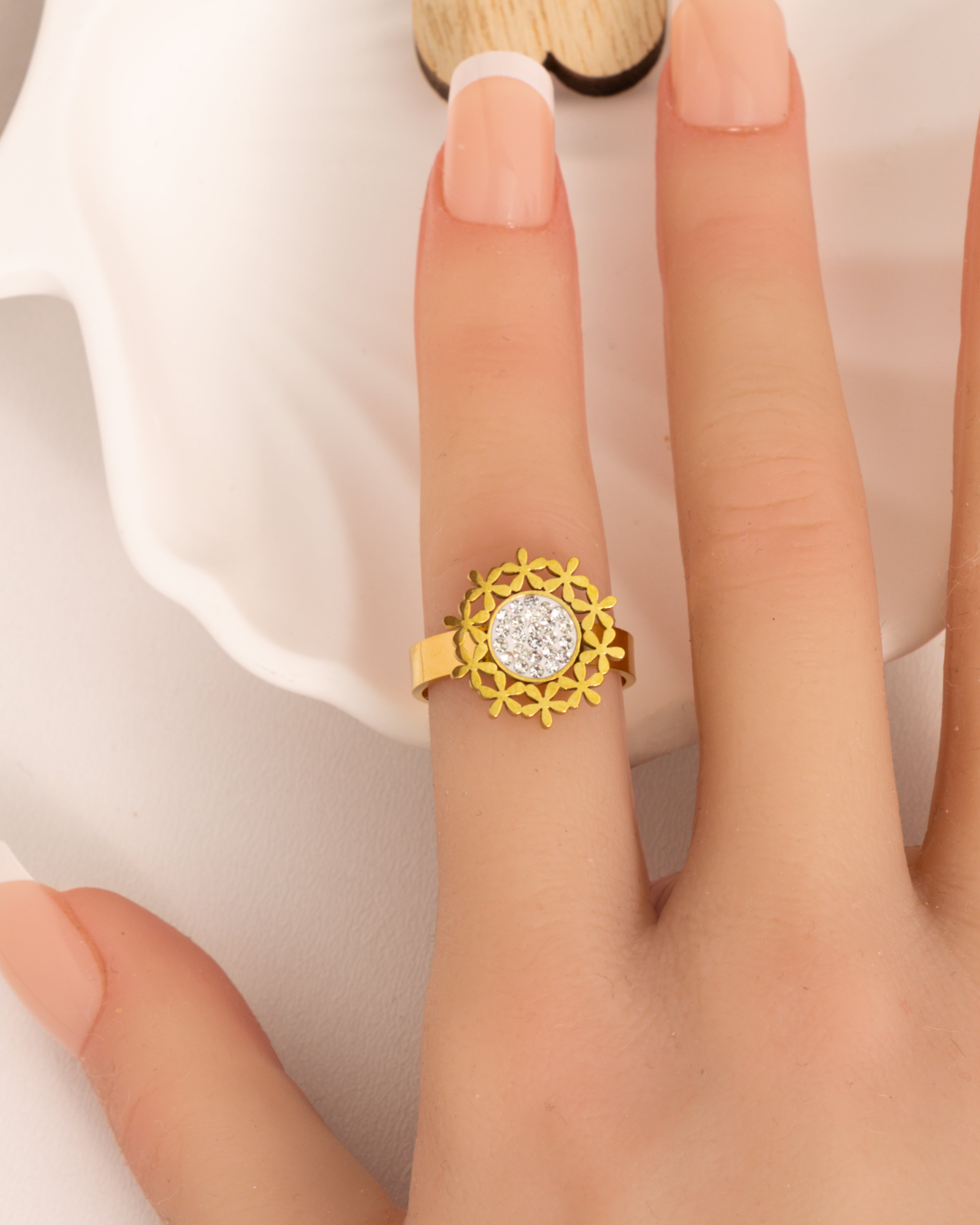 SDAA-Sternenblume Ring