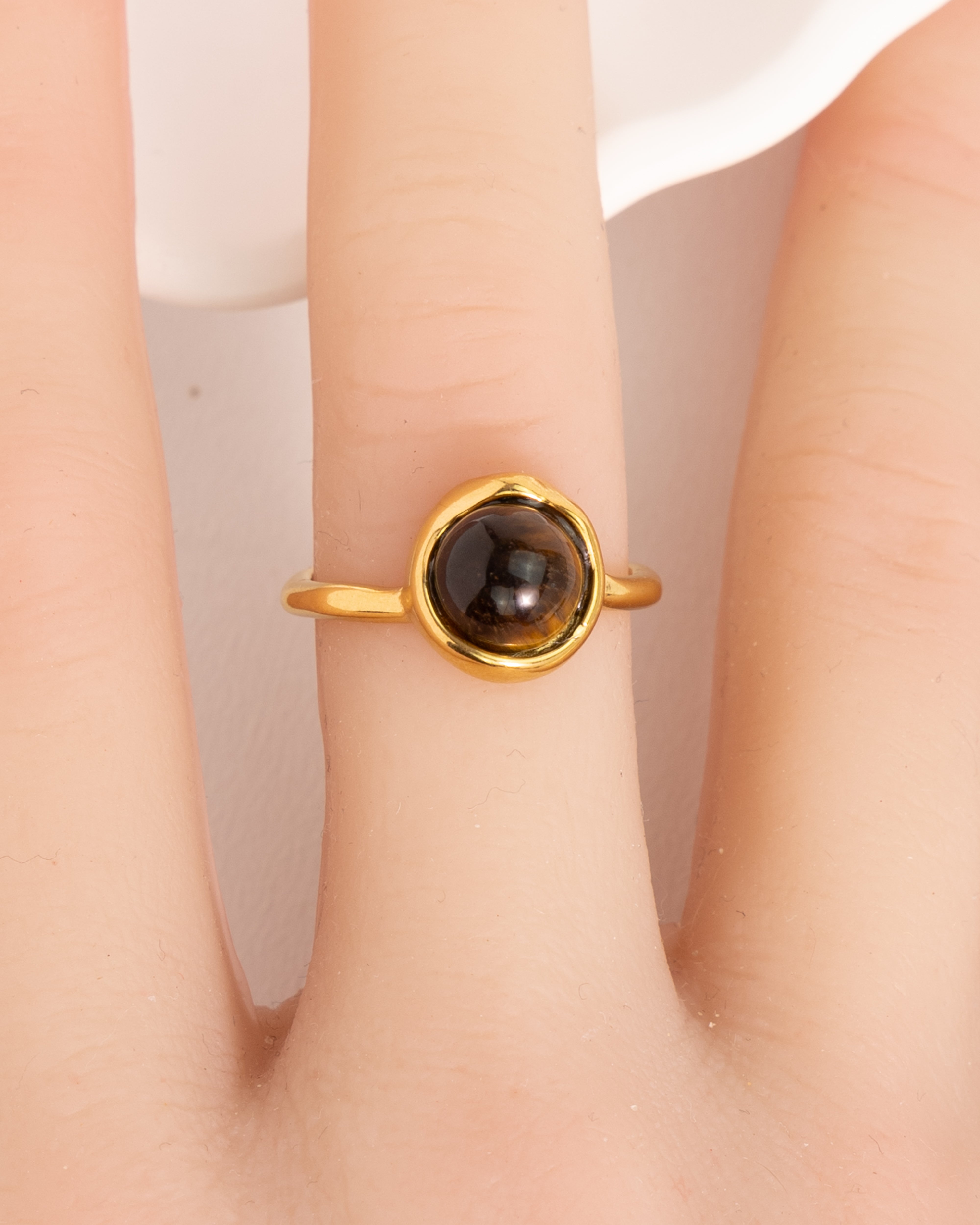 Tigerauge - Ring: - Glanzor