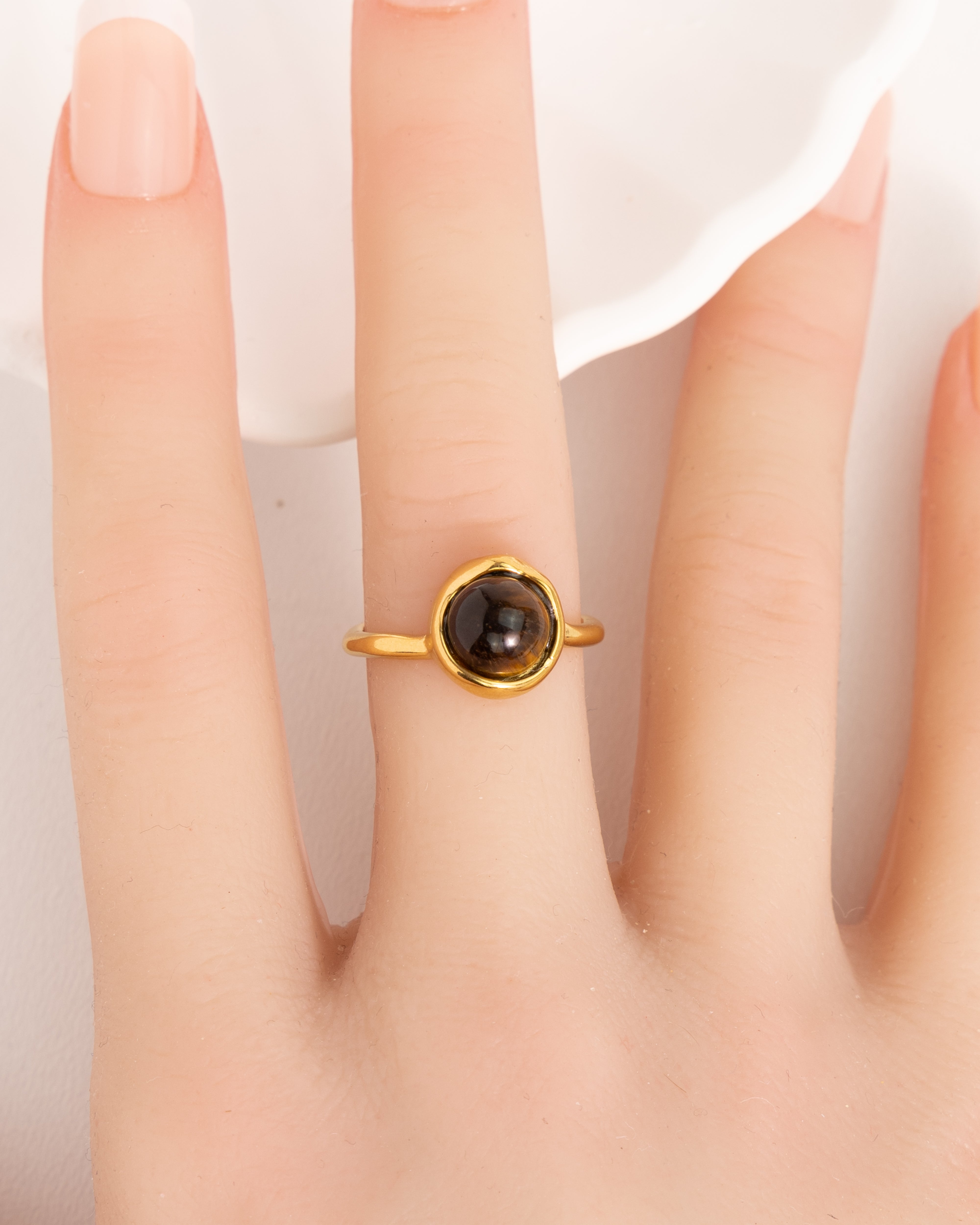 Tigerauge - Ring: - Glanzor