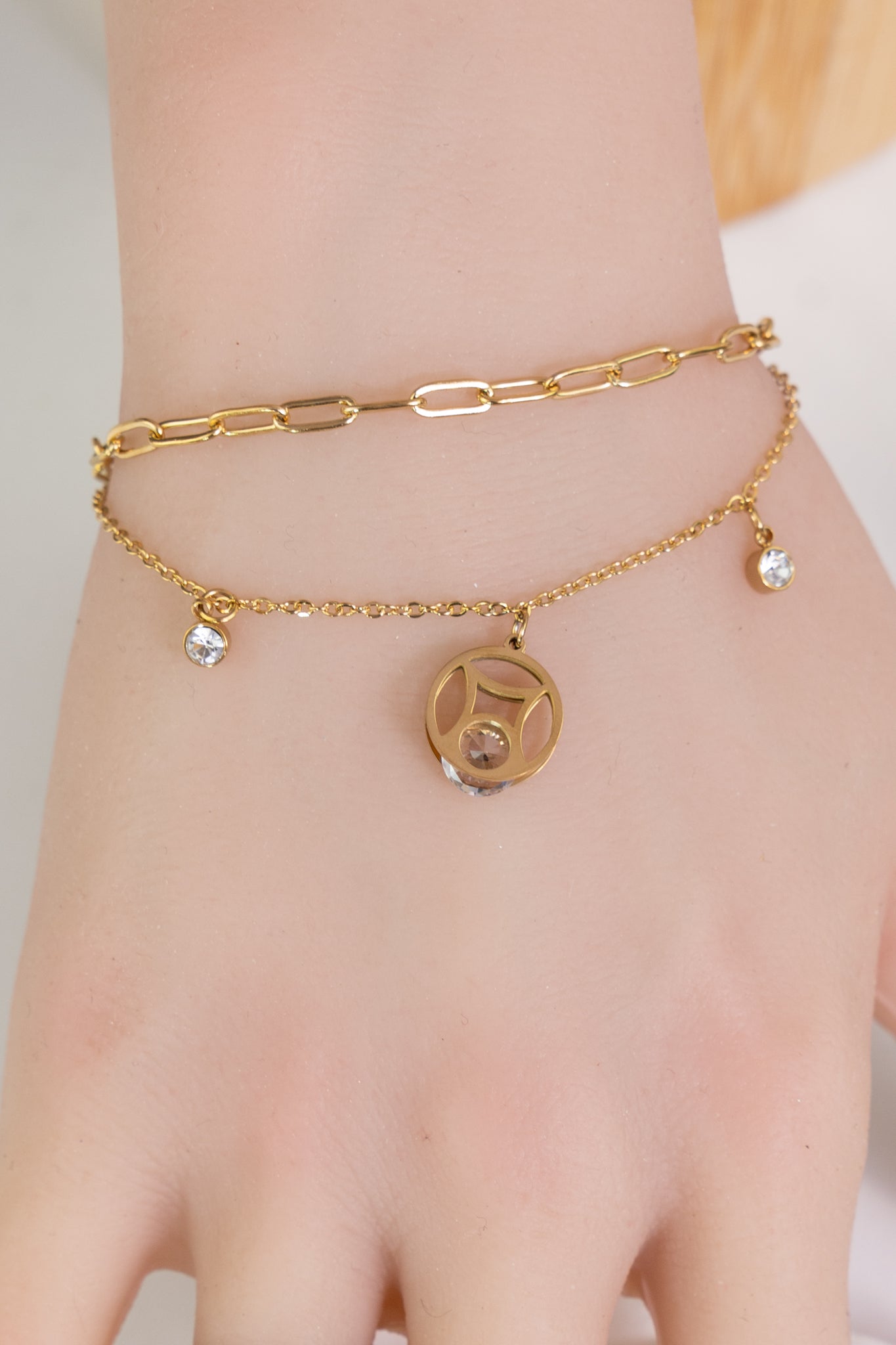 NONA-Elegante Stier-Armband: - Glanzor