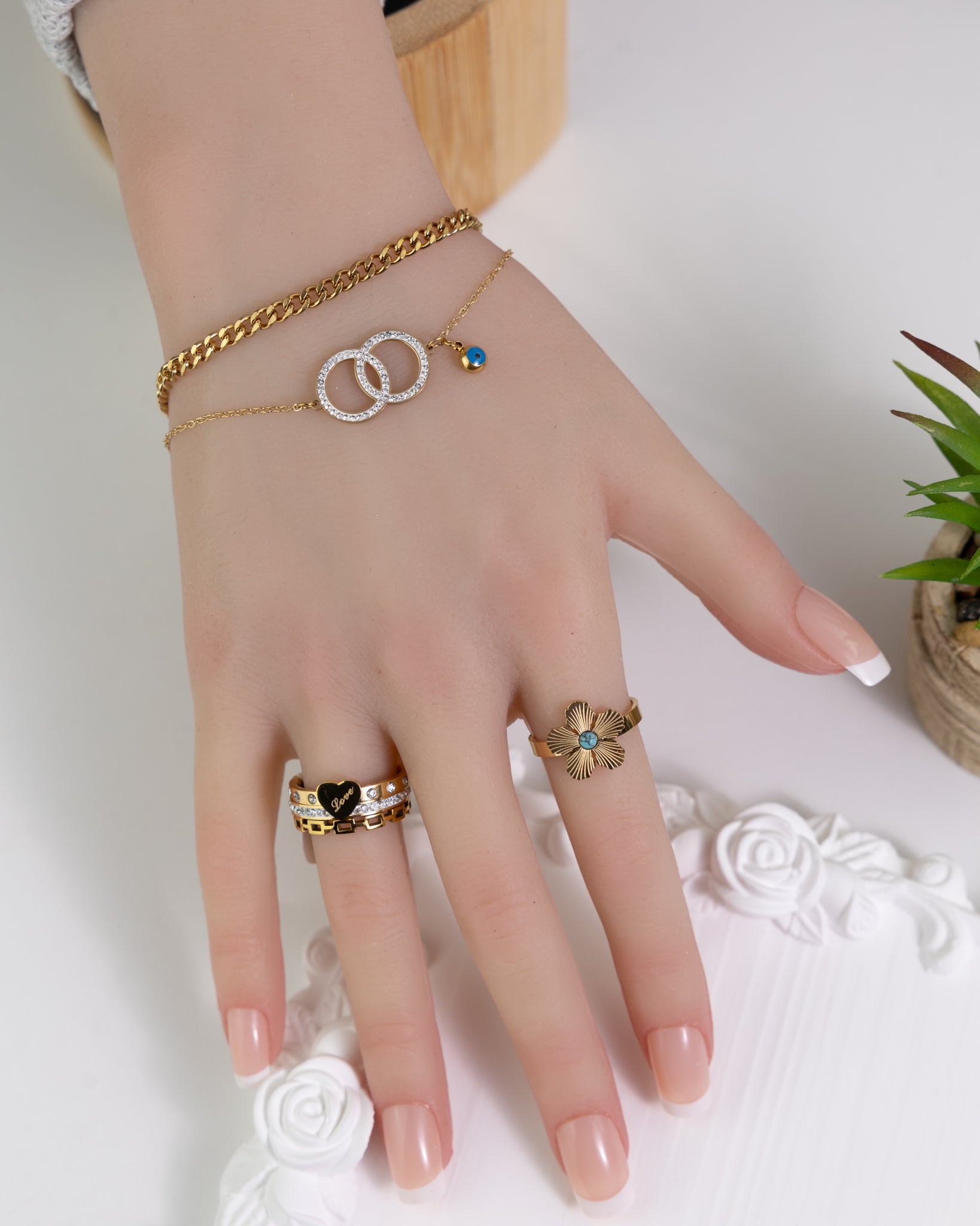 HANA- Hoffnung und Schönheit-Armband - Glanzor