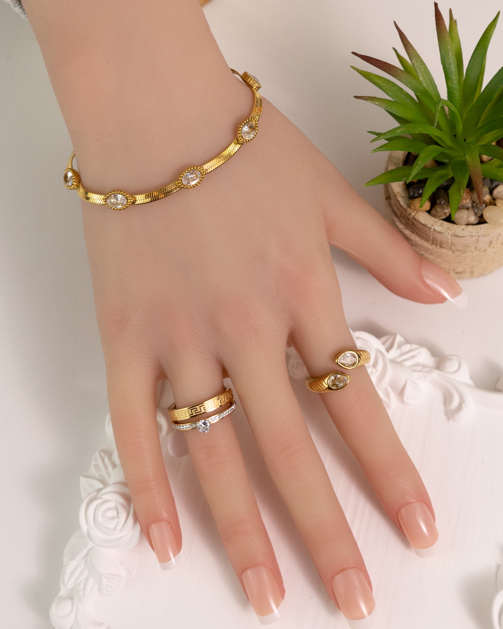 SDERA-Glänzendes Eleganzarmband - Glanzor