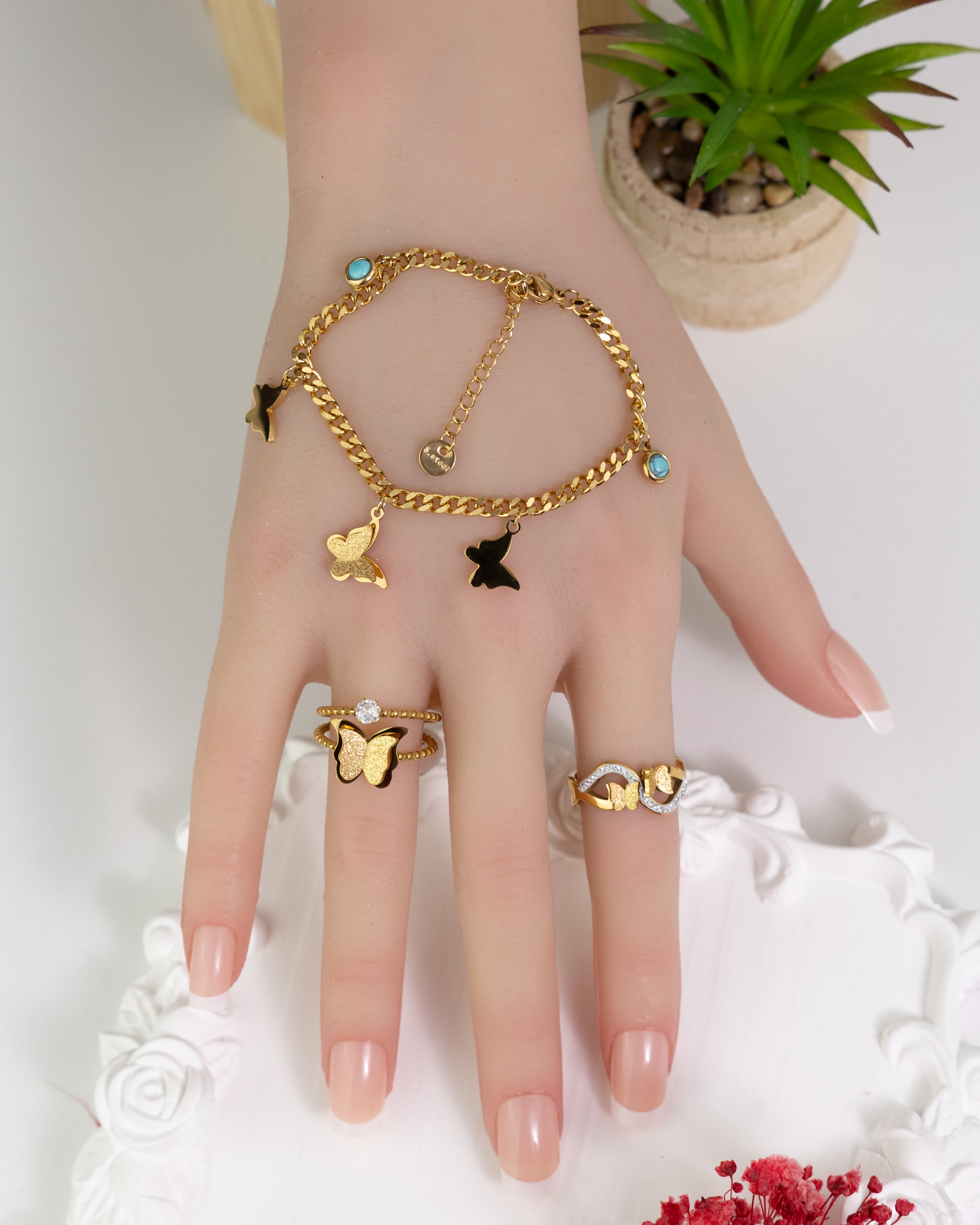 ROA-Schönheits-Schmetterlings-Armband - Glanzor