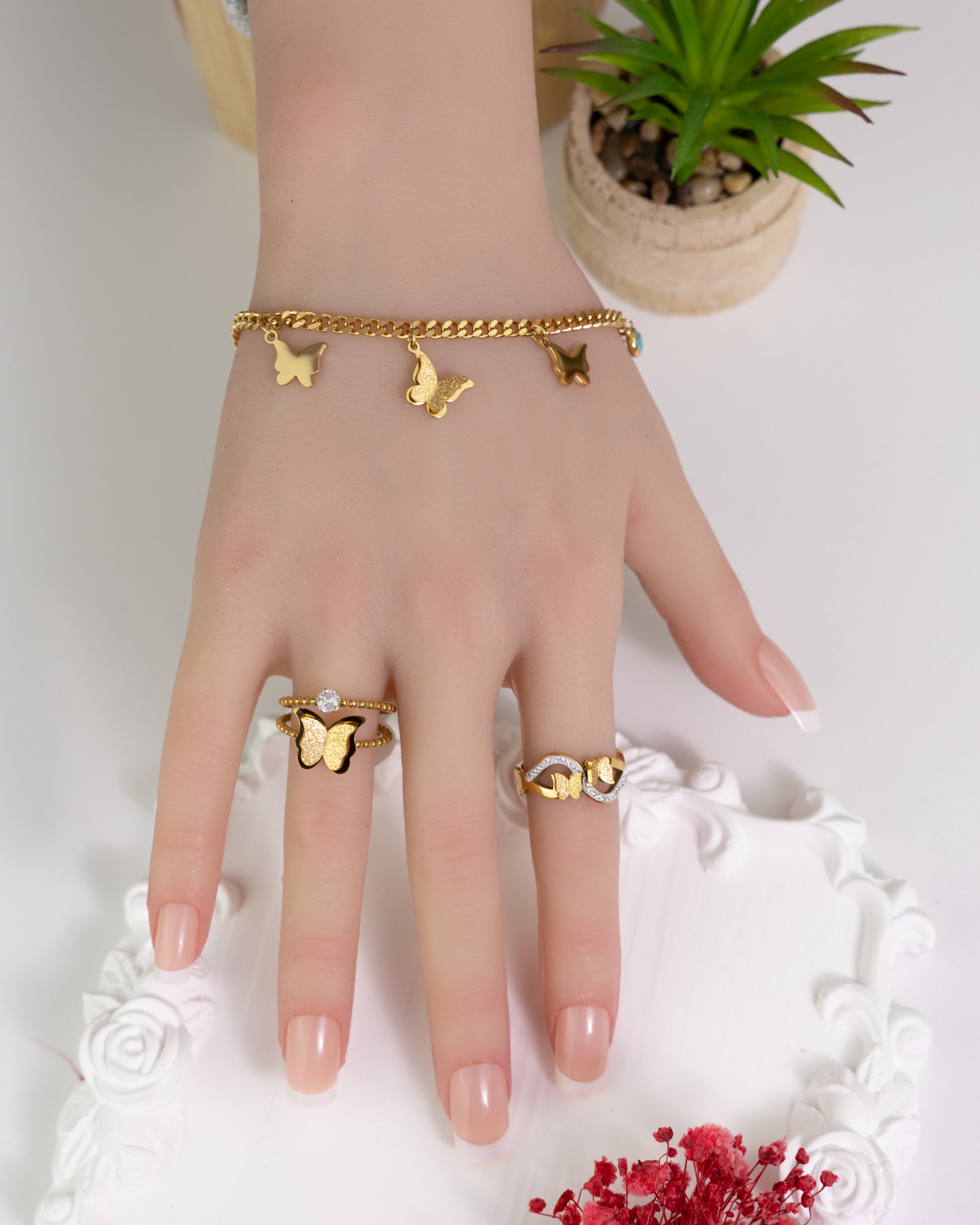 ROA-Schönheits-Schmetterlings-Armband - Glanzor