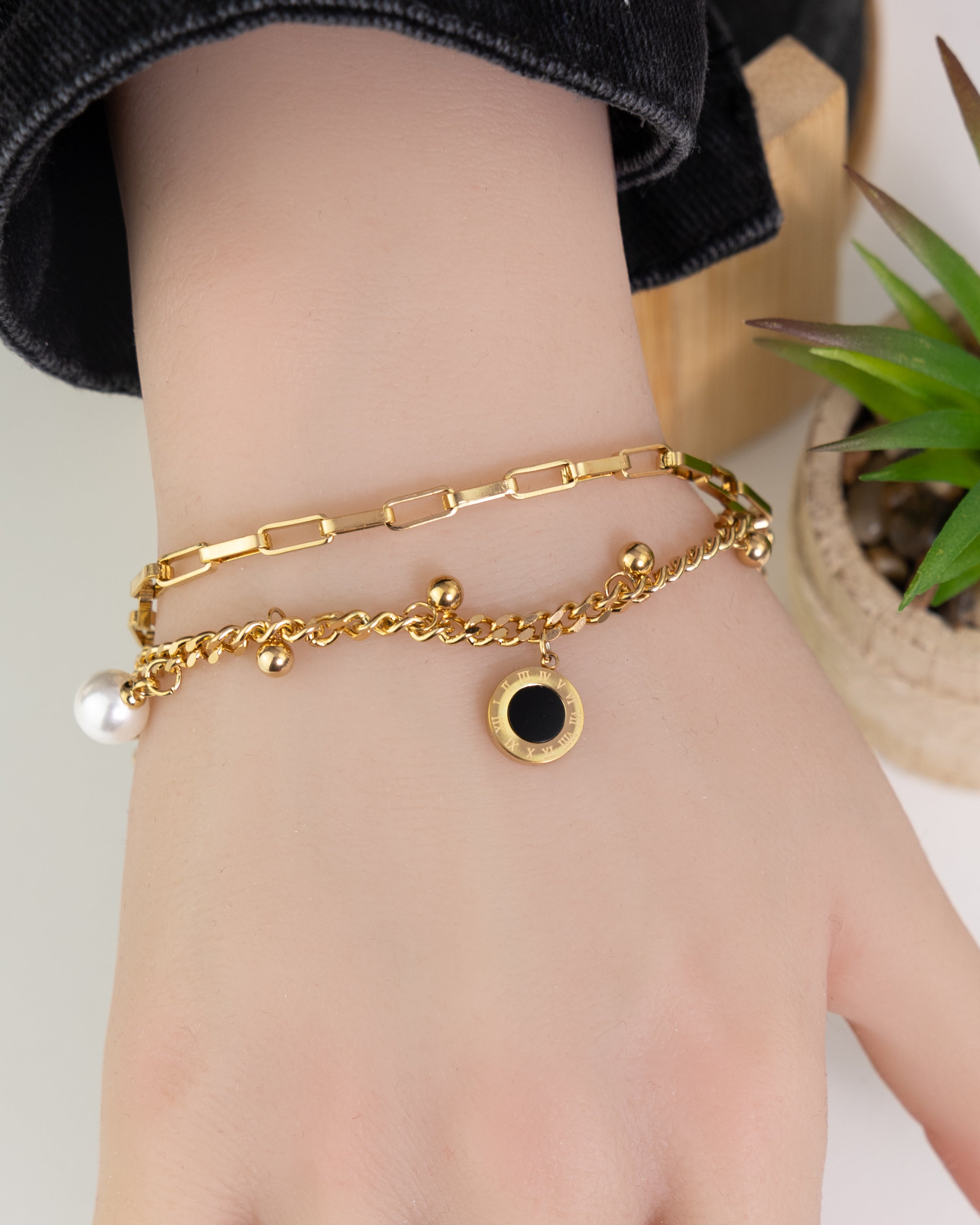 SOSO-Double Elegance Bracelet - Glanzor