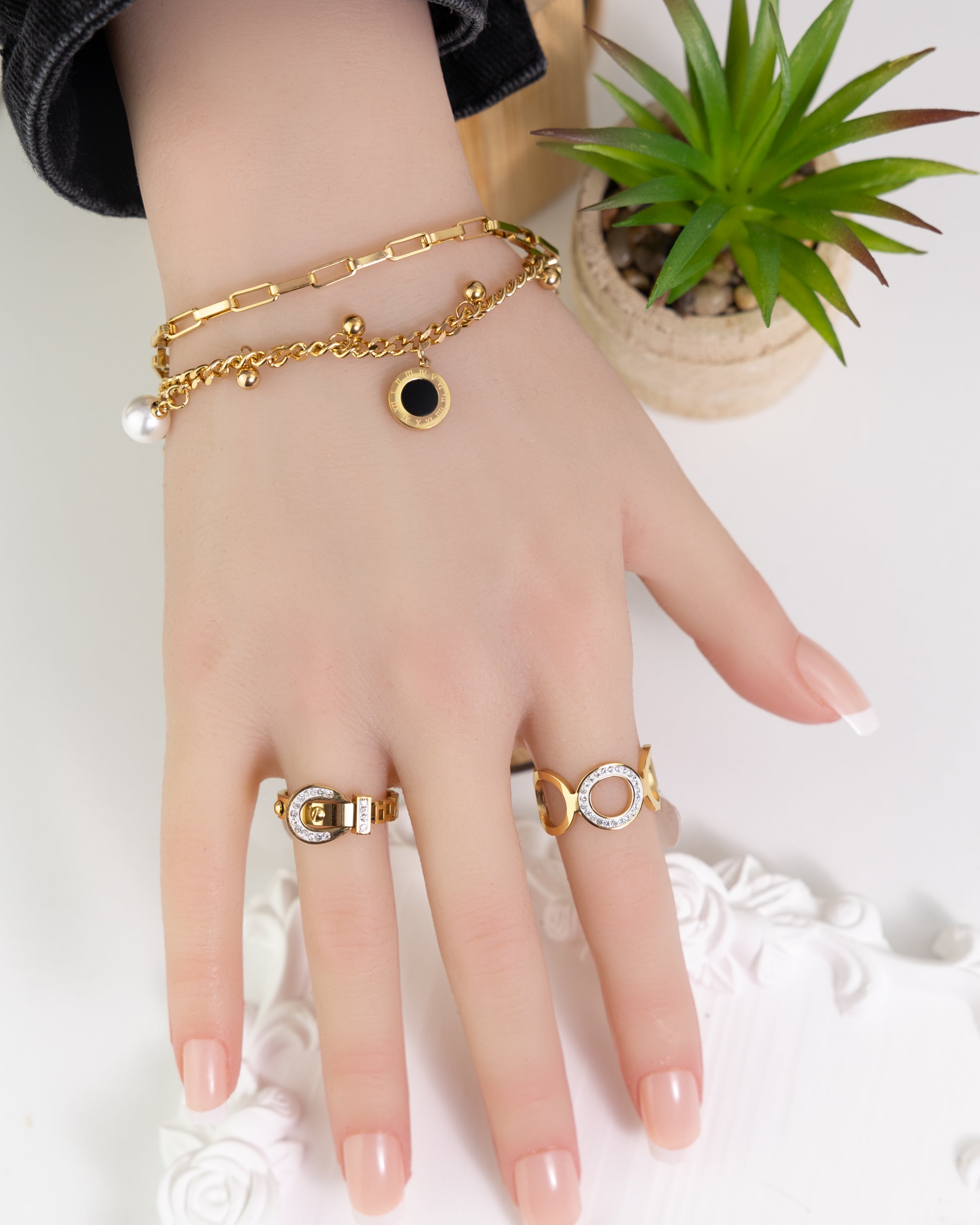 SOSO-Double Elegance Bracelet - Glanzor
