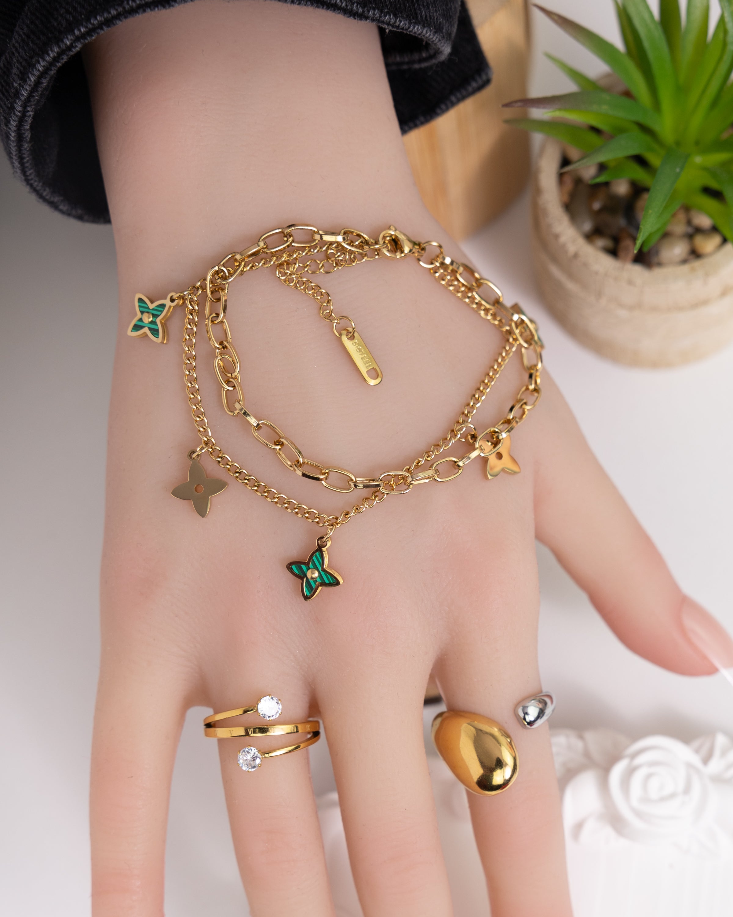 Blütenzauber-Armband 🌸