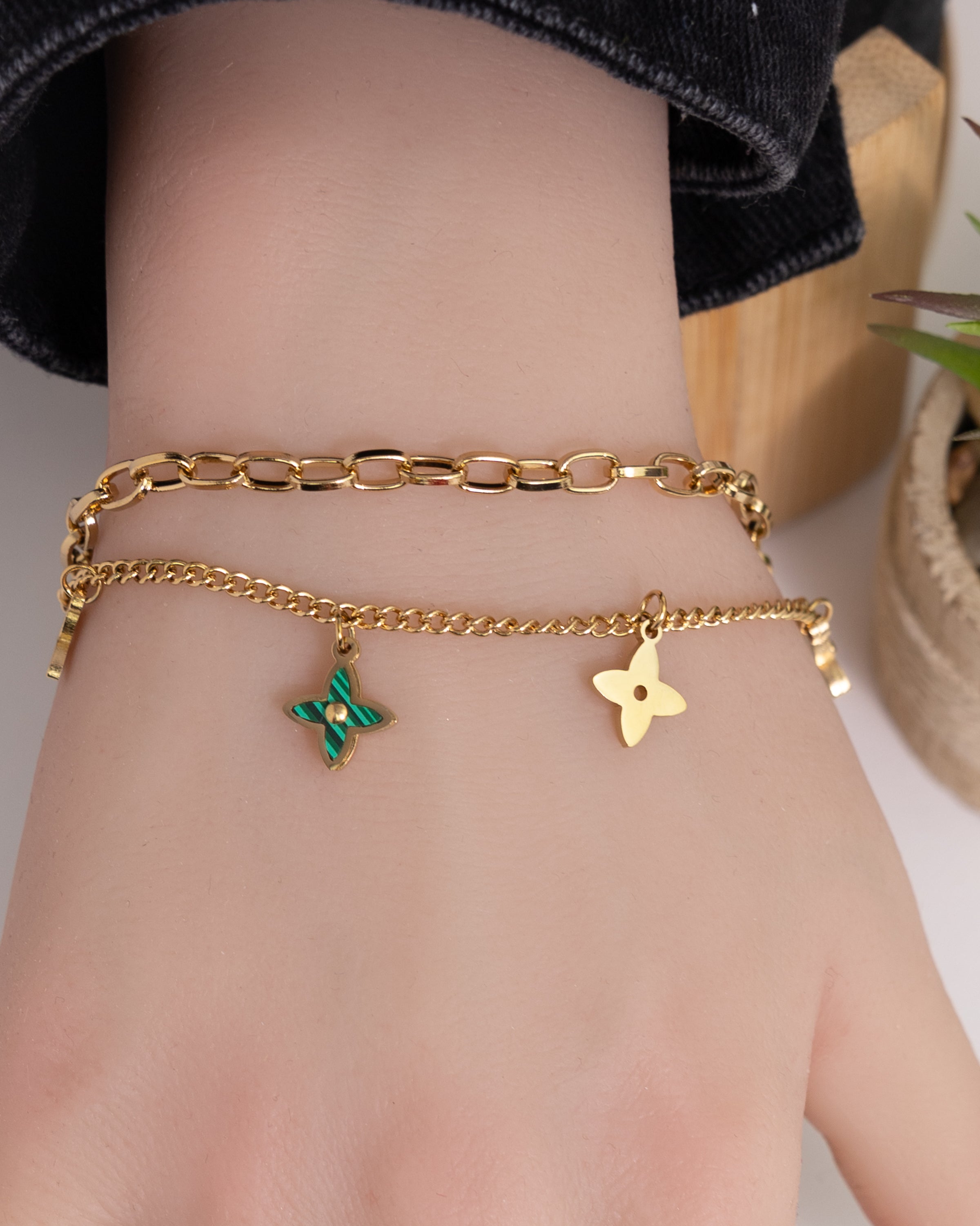 Blütenzauber-Armband 🌸 - Glanzor