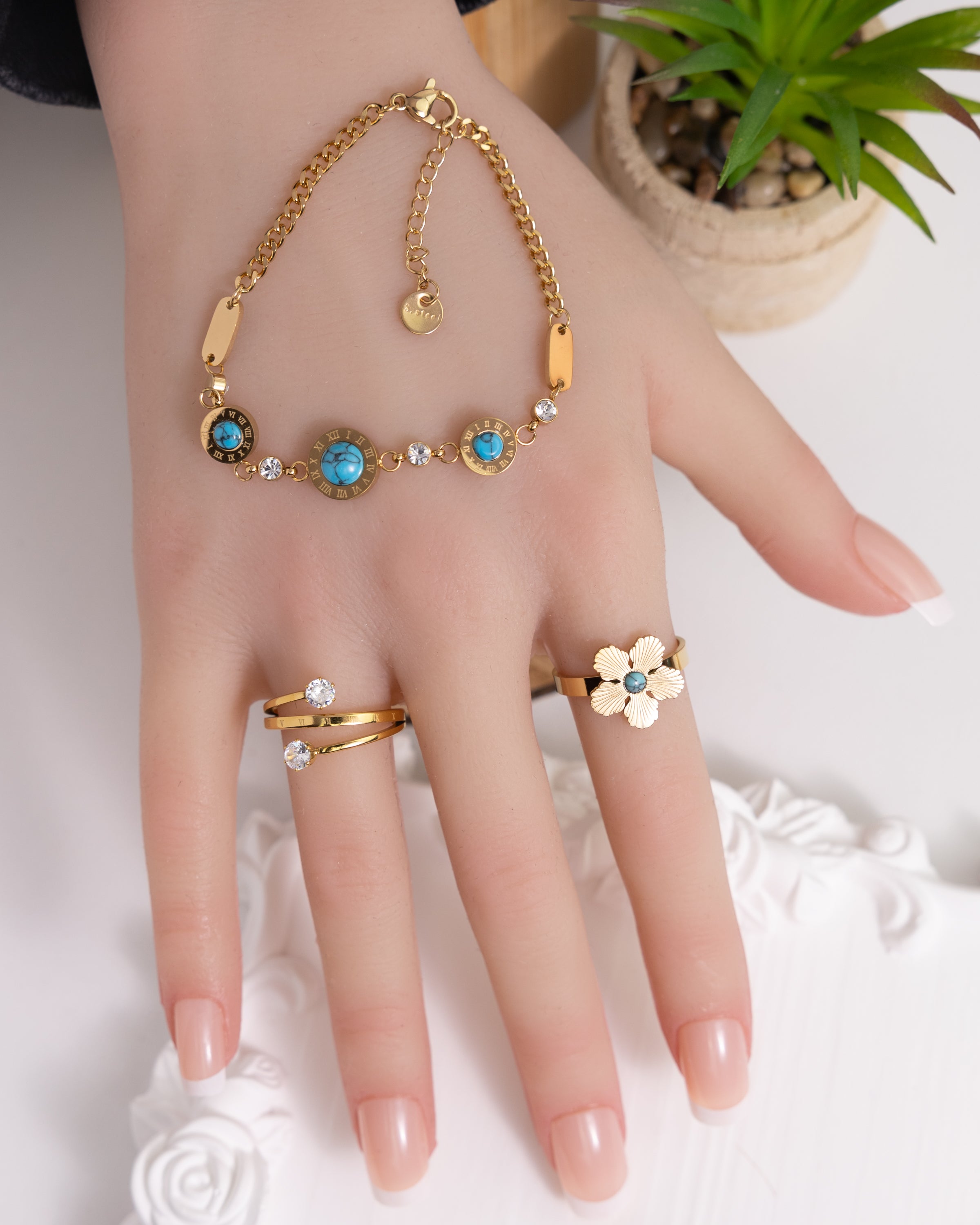 Turquoise Time Bracelet