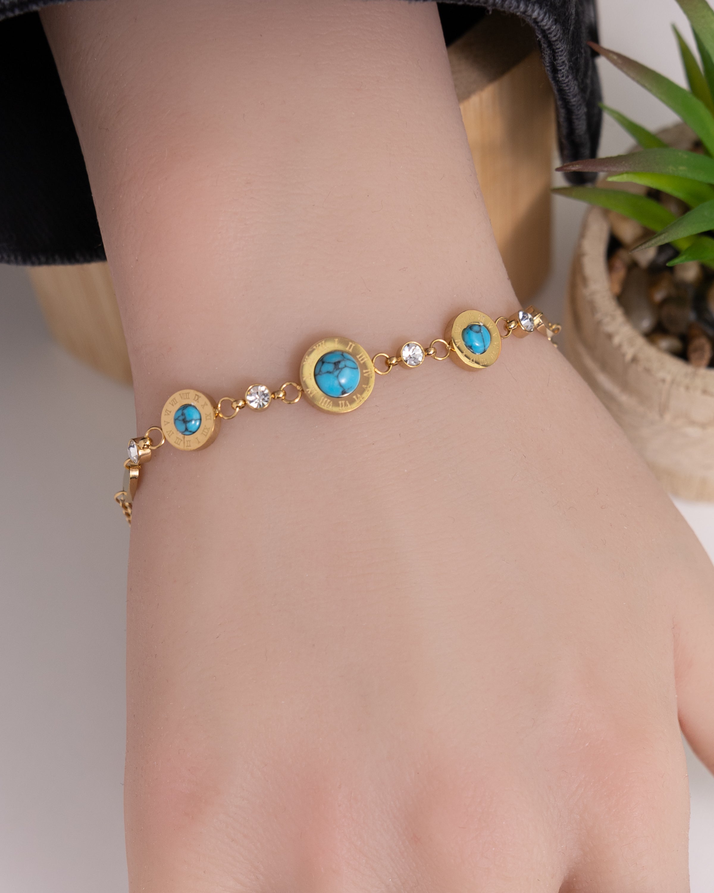 Turquoise Time Bracelet - Glanzor