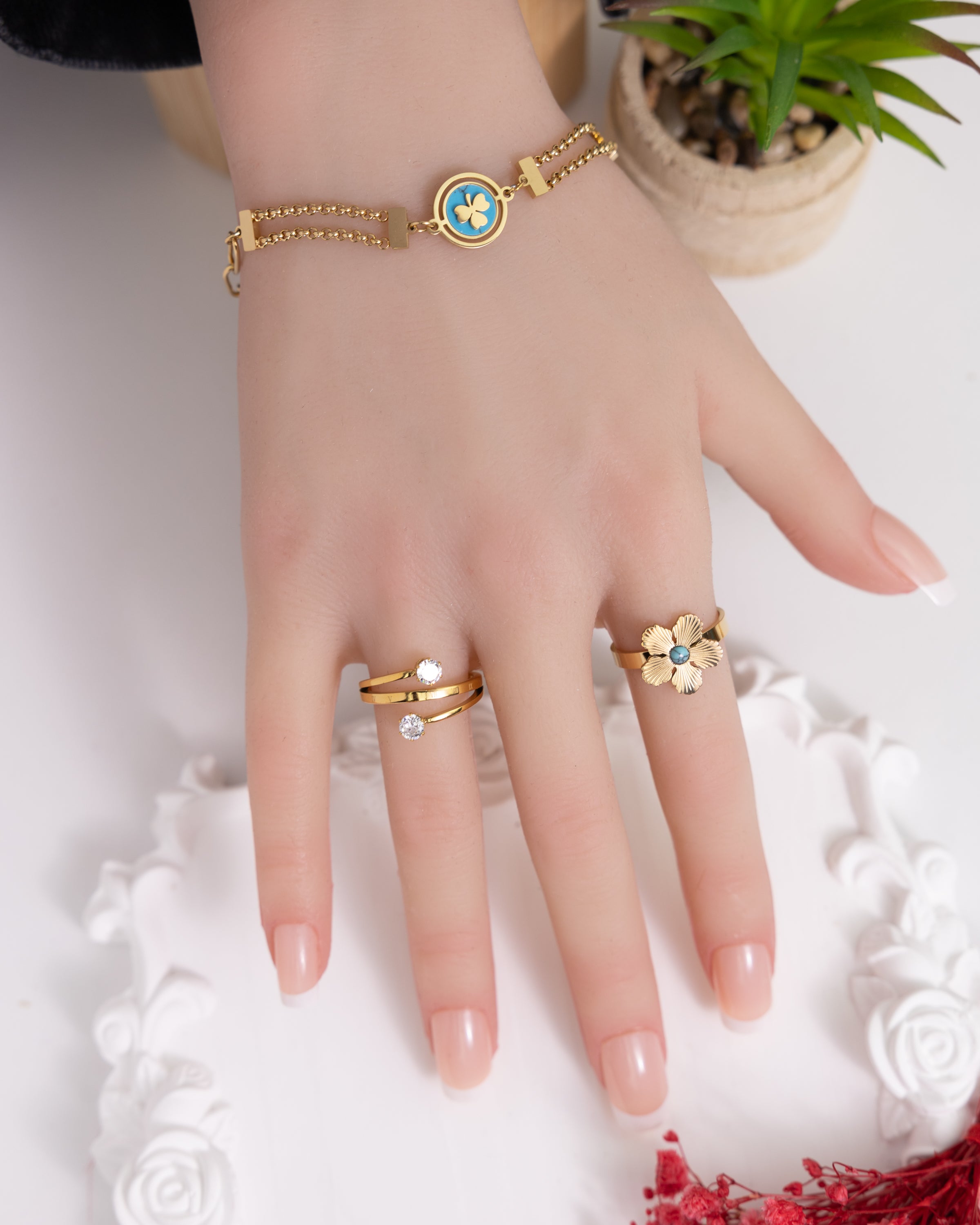 Lucky Bloom Bracelet - Glanzor