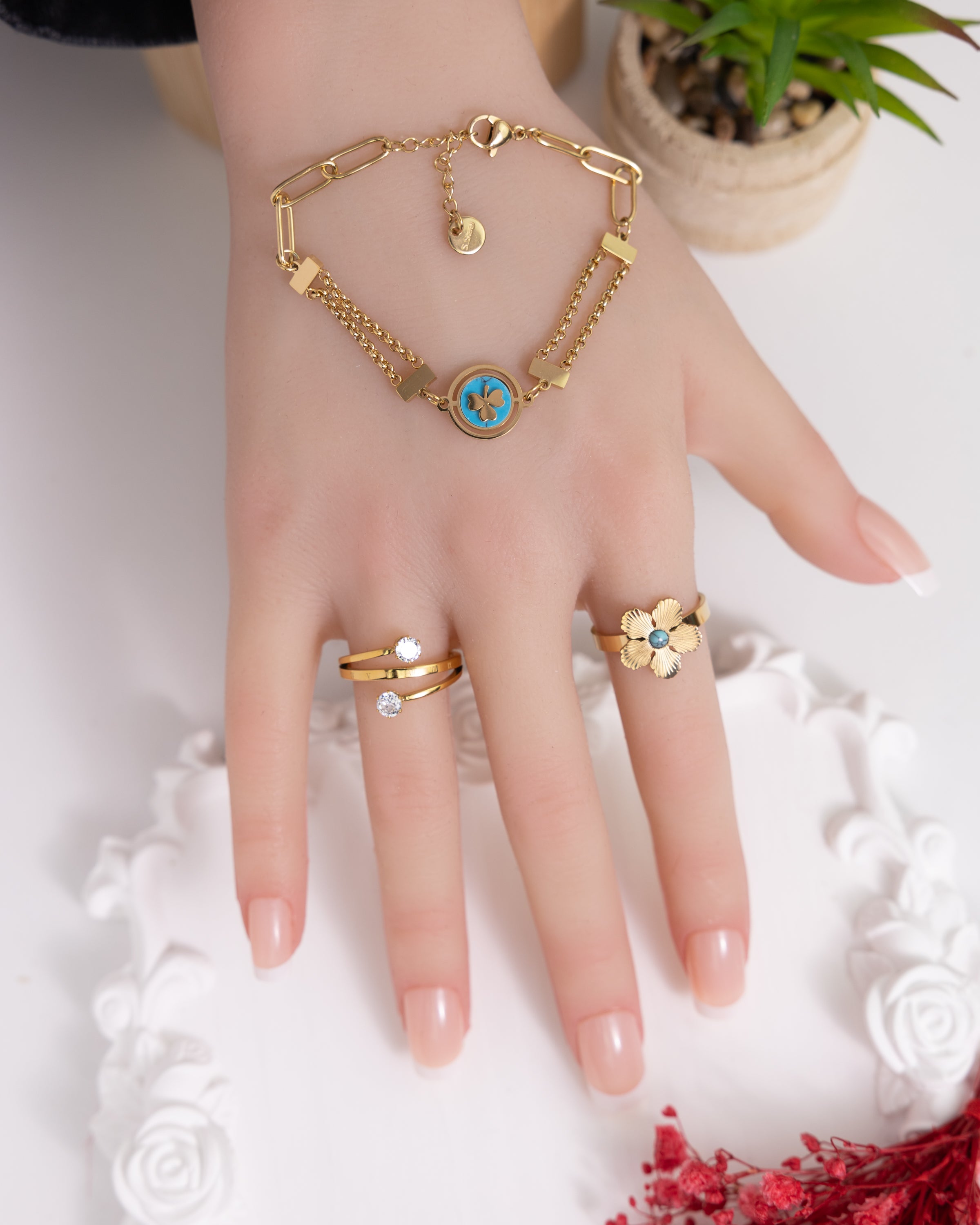 Lucky Bloom Bracelet - Glanzor