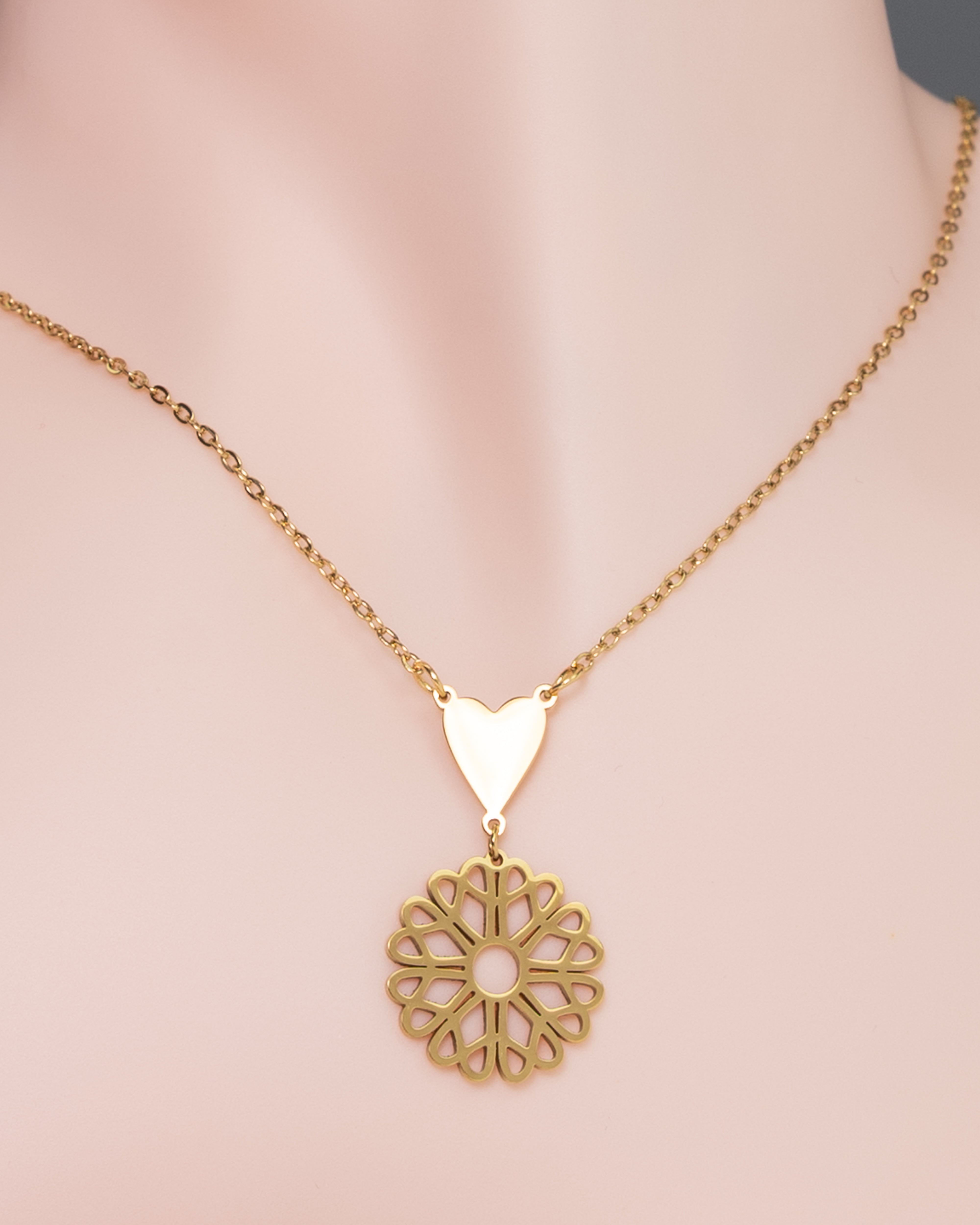 Nina-Herz der Blume-Set