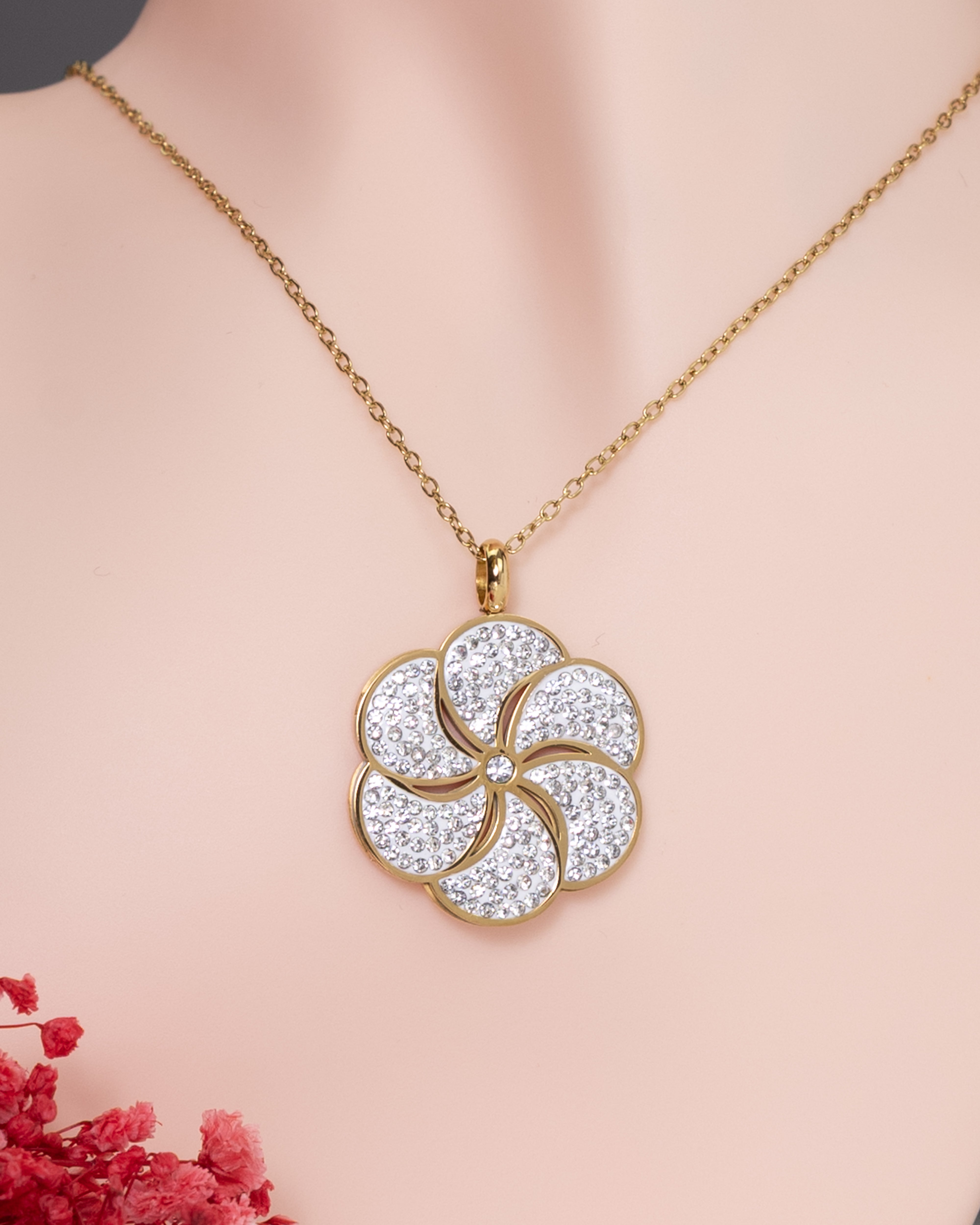 Jana-funkelnden Blume Set