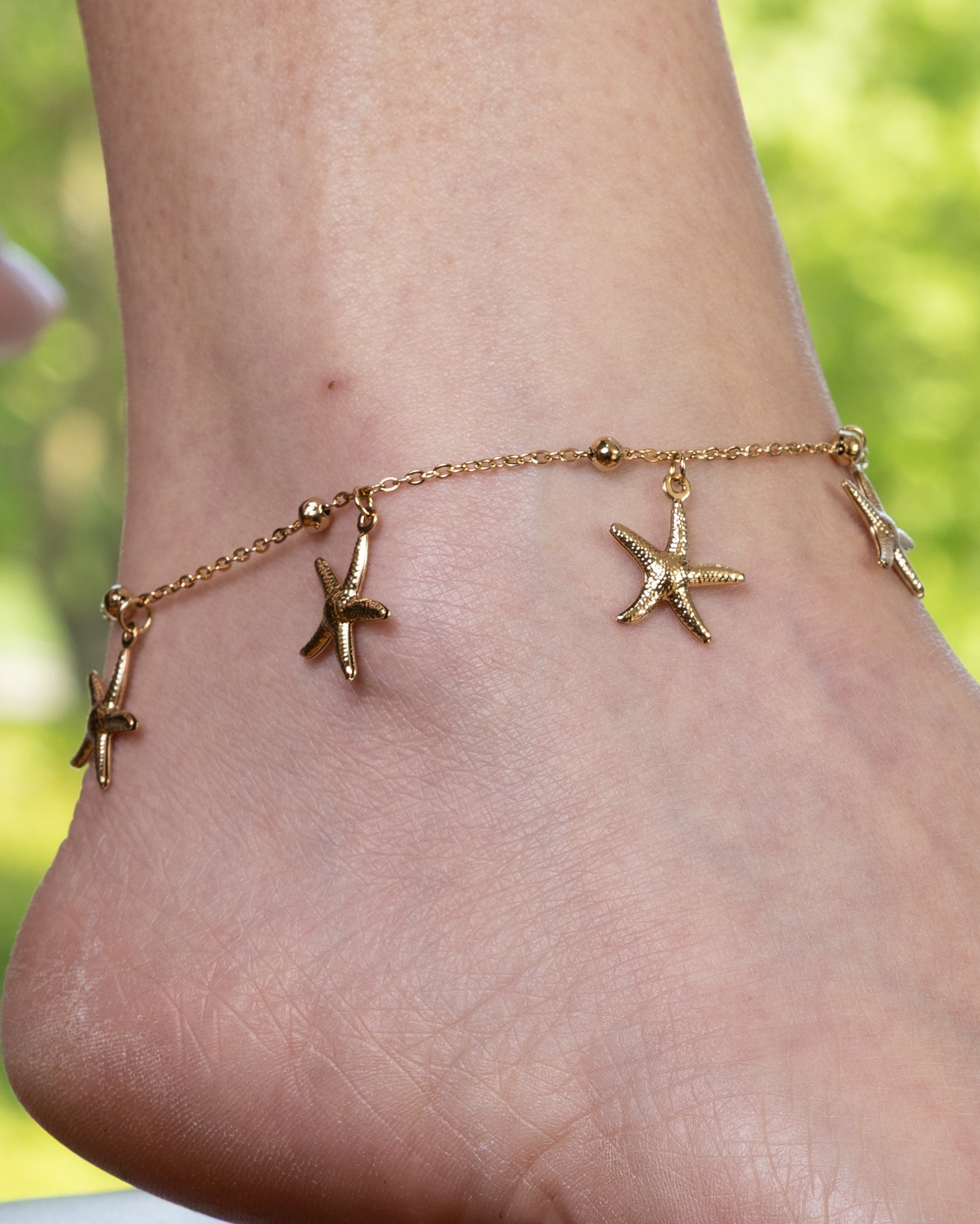 Sea Star Shimmer-Fußkettchen