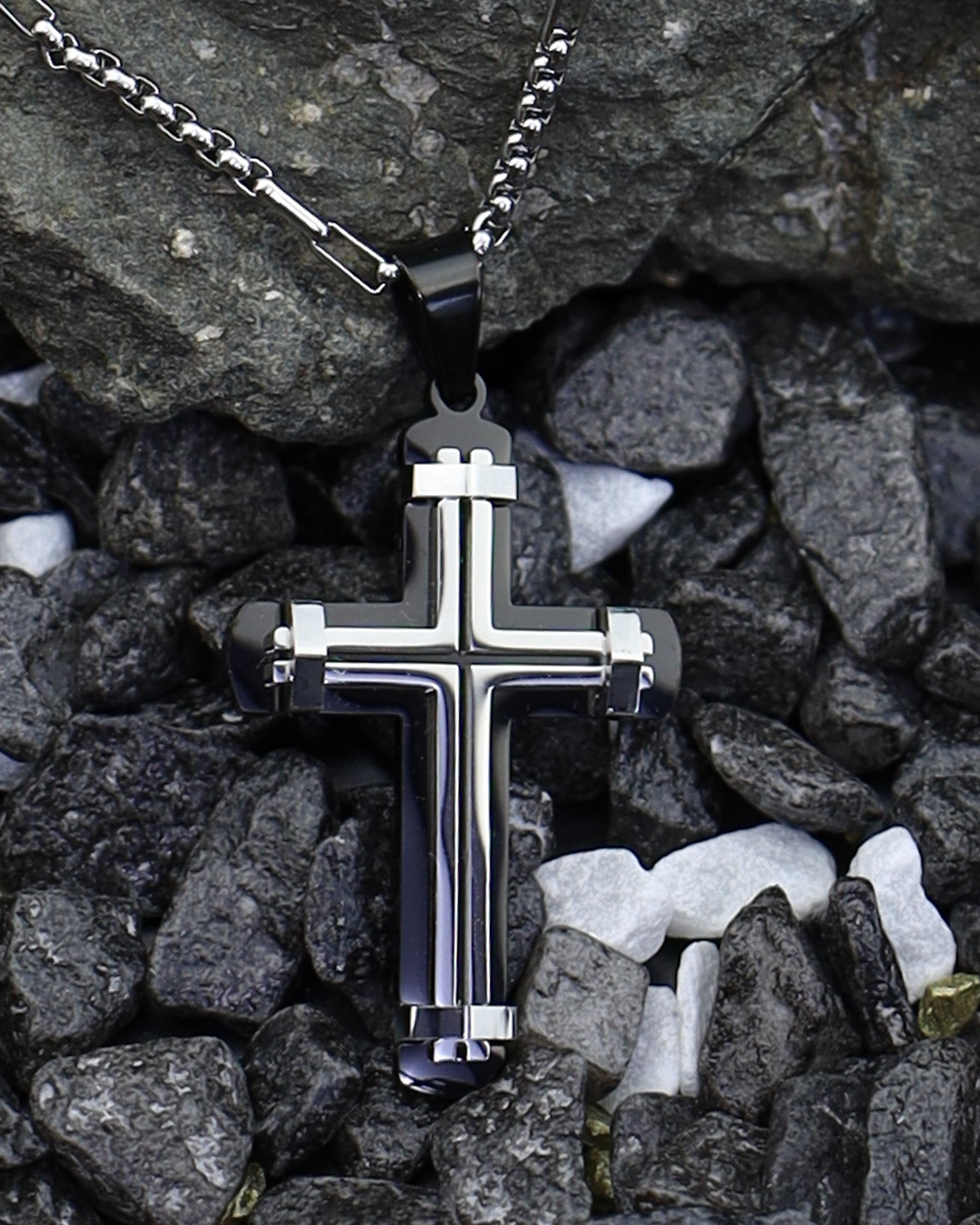 Duo Tone Cross