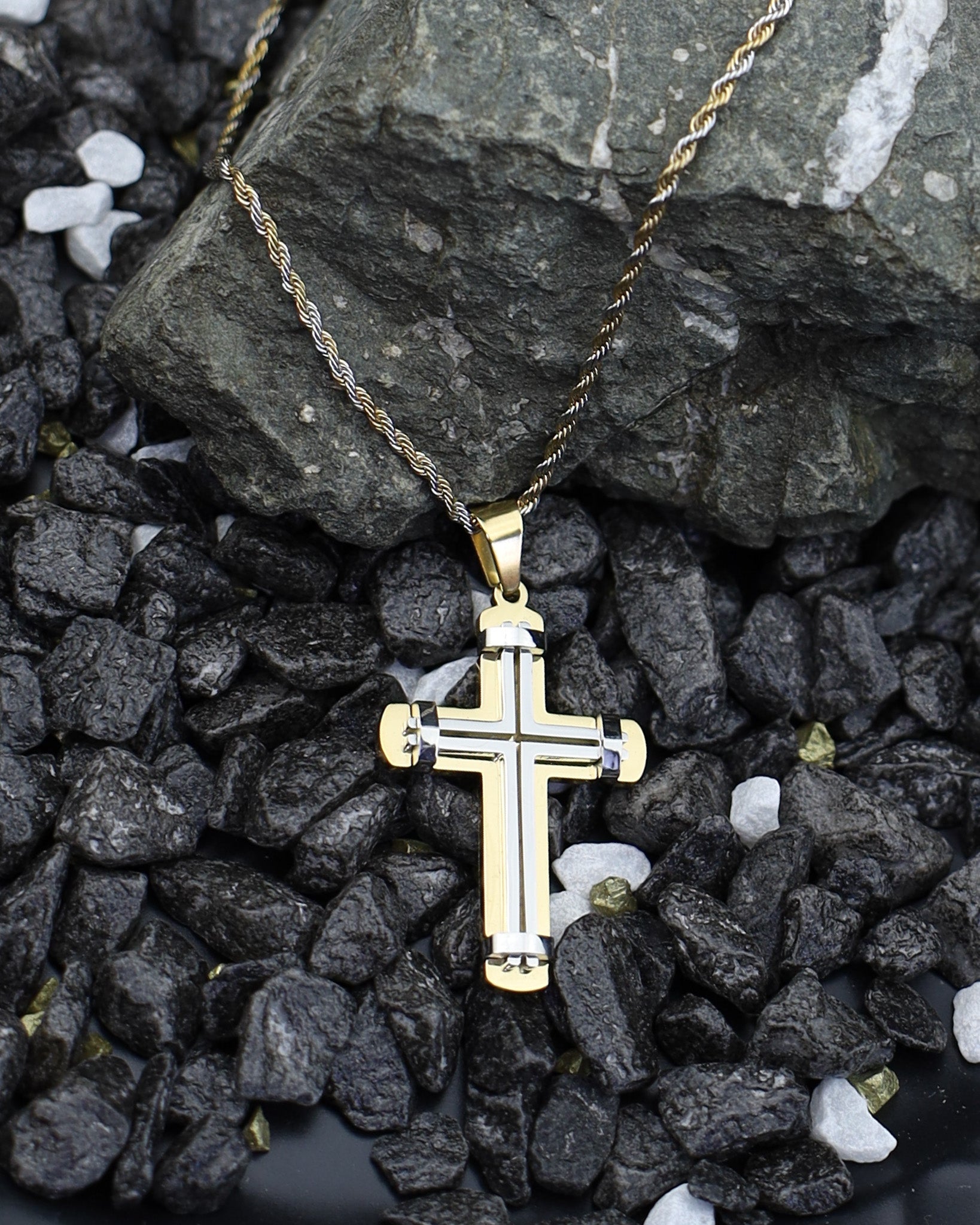 Duo Tone Cross