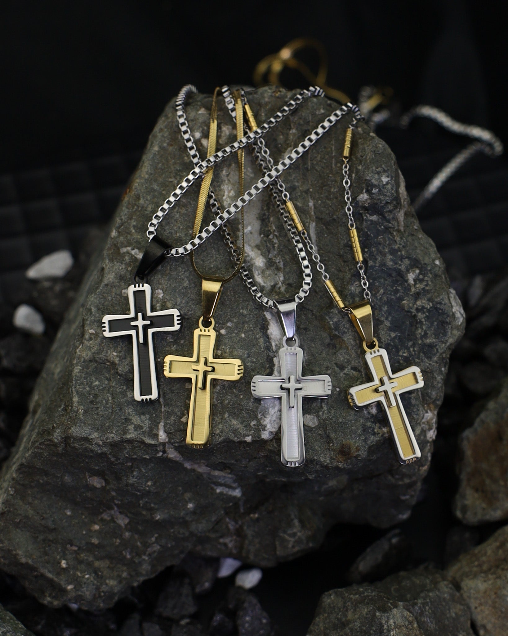 Zenith Cross-halskette