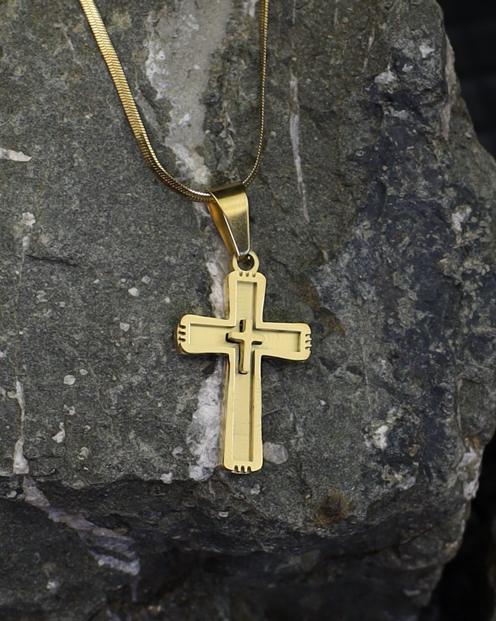 Zenith Cross-halskette
