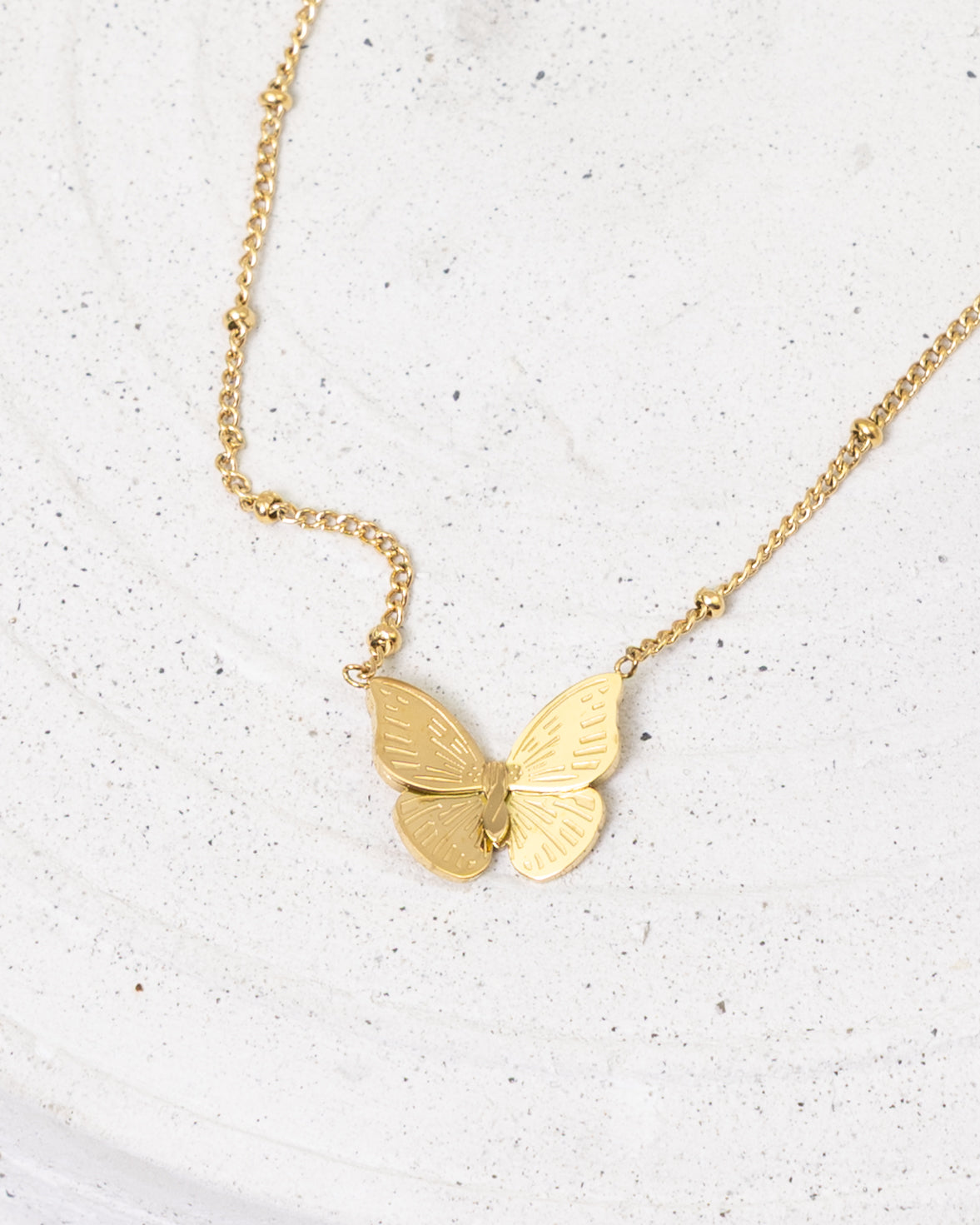 Monarch Flutter Pendant Halskette