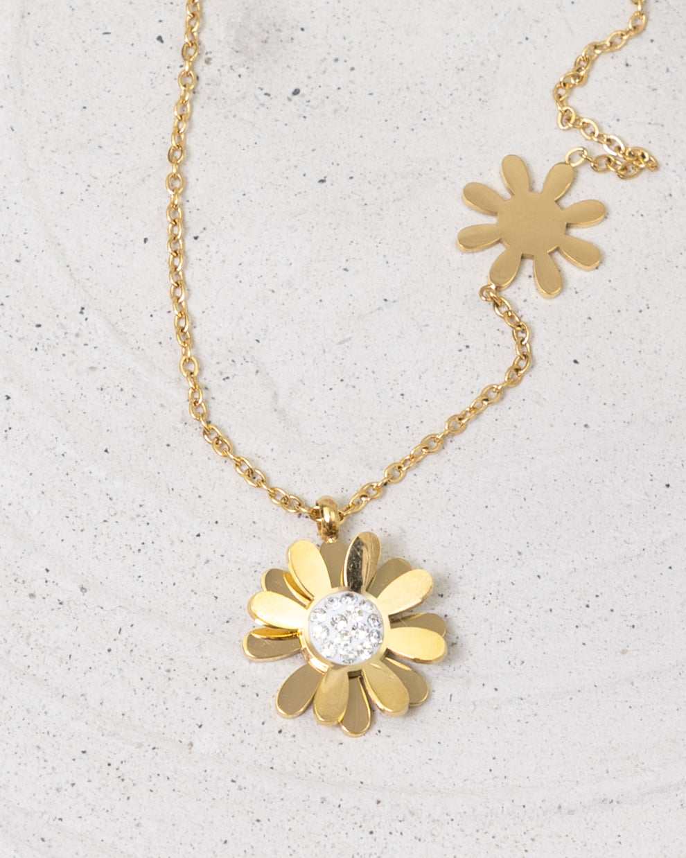 Radiant Bloom Daisy-Halskette