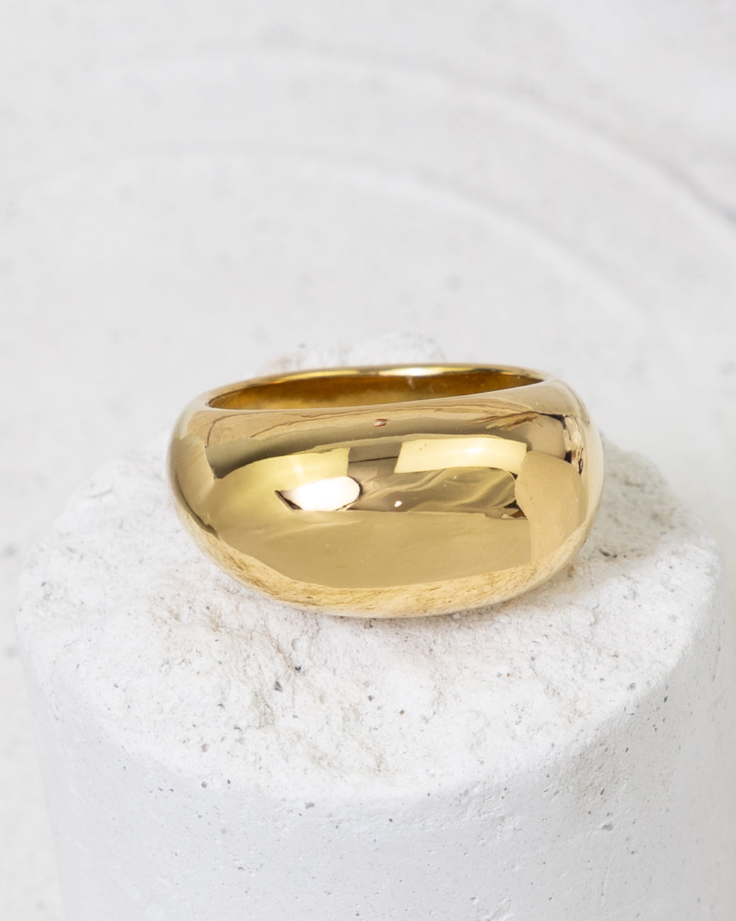 Luminous Dome Statement Ring - Glanzor
